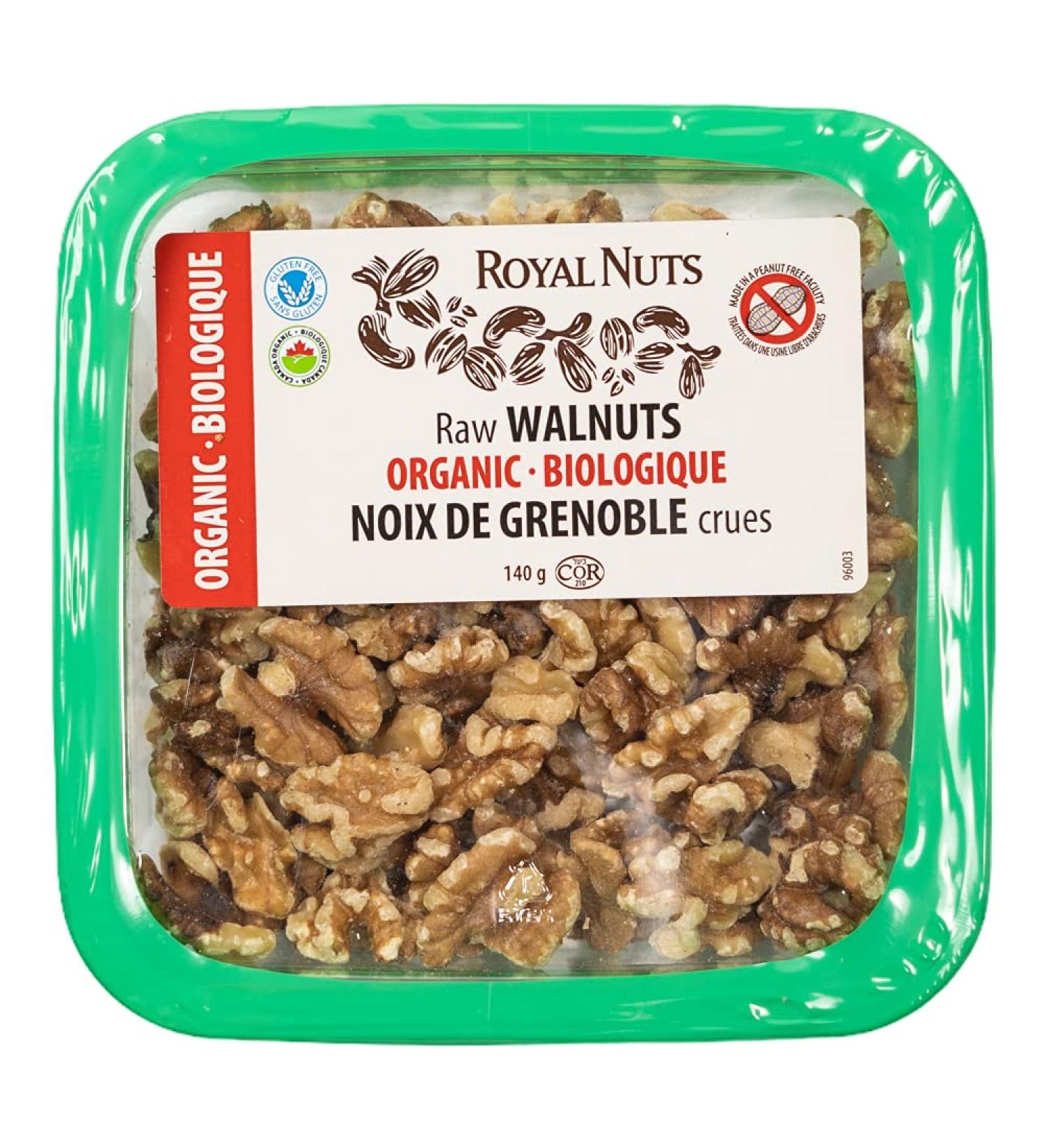 ROYAL NUTS Organic Walnuts 140 Grams - Buy Online on GoSupps.com