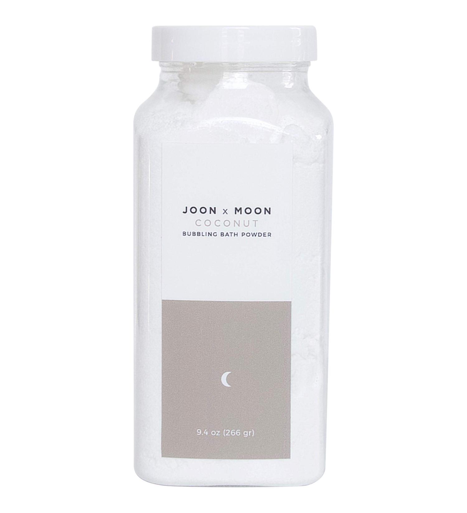 JOON X MOON Coconut Bubbling Bath Fizz 9 oz (1 Pack) | Soothing Bath Soak with Shea Butter, Coconut Oil & Vitamin E | Hydrating & Nourishing Bubble Bath for Relaxation - Buy Online on GoSupps.com