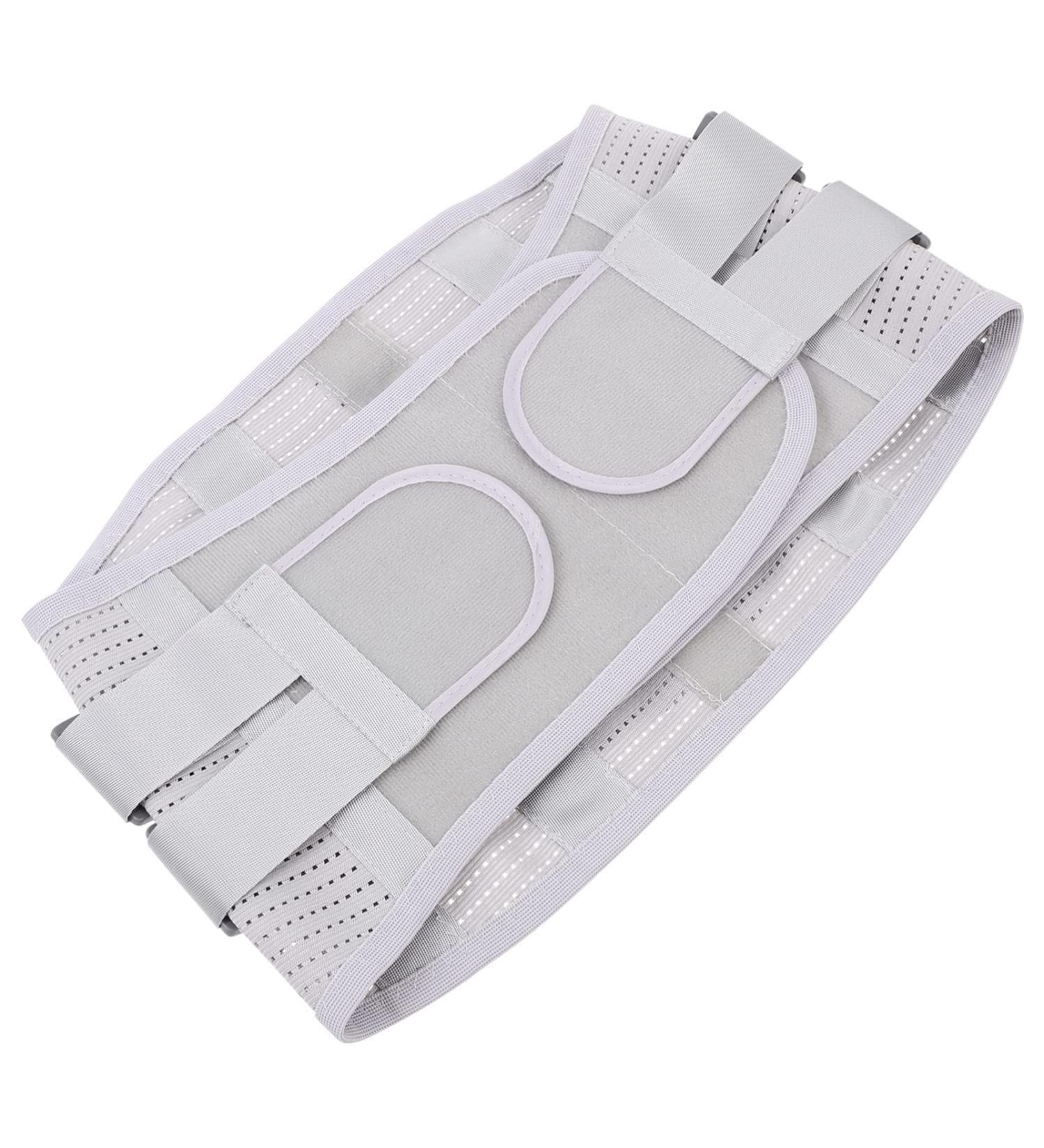 EXCEART Sports Men's Waist Support - Breathable Gym Binder & Back Brace - Air Mesh Pelvis Strap (115X23X1CM) - Silver - International Shipping Available - Buy Online on GoSupps.com