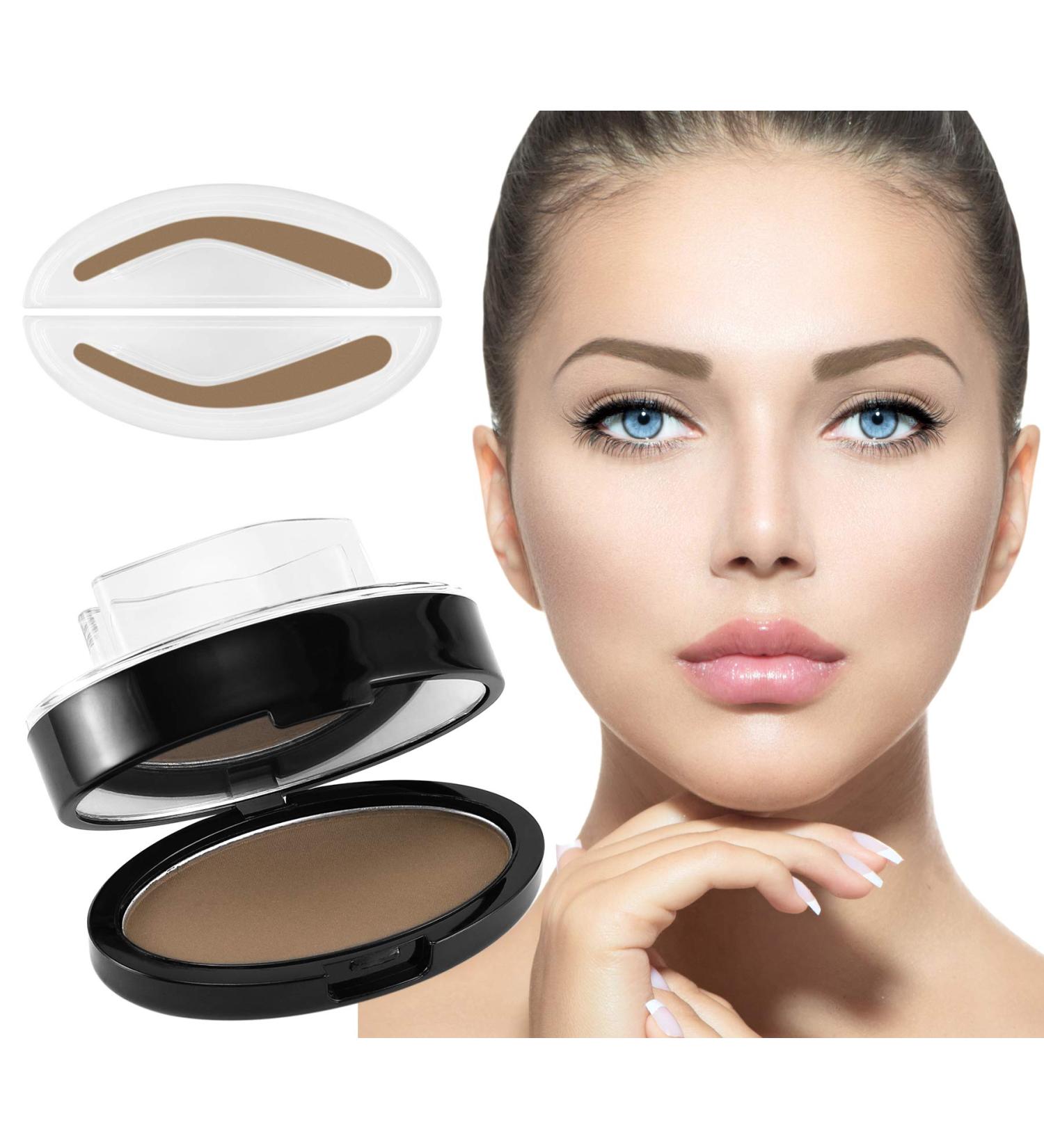 BOOBEES Eyebrows Seal Stamp Powder - Fast & Easy Dark Brown Tinting Kit for Naturally Gorgeous Brows | Perfect for Beginners - Buy Online on GoSupps.com