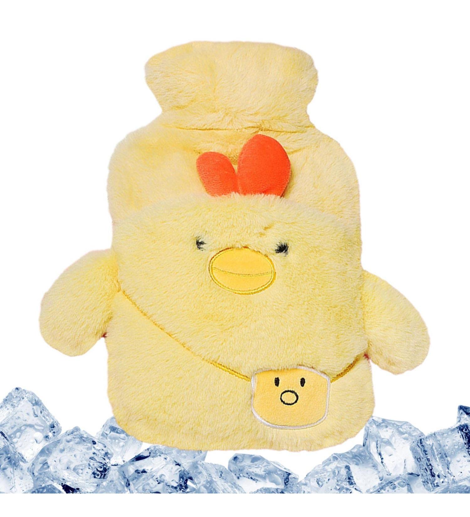 1000 ml Hot Water Bottle | Comfortable Hand & Foot Warmer | Perfect Birthday Gift for Friends & Family - Buy Online on GoSupps.com