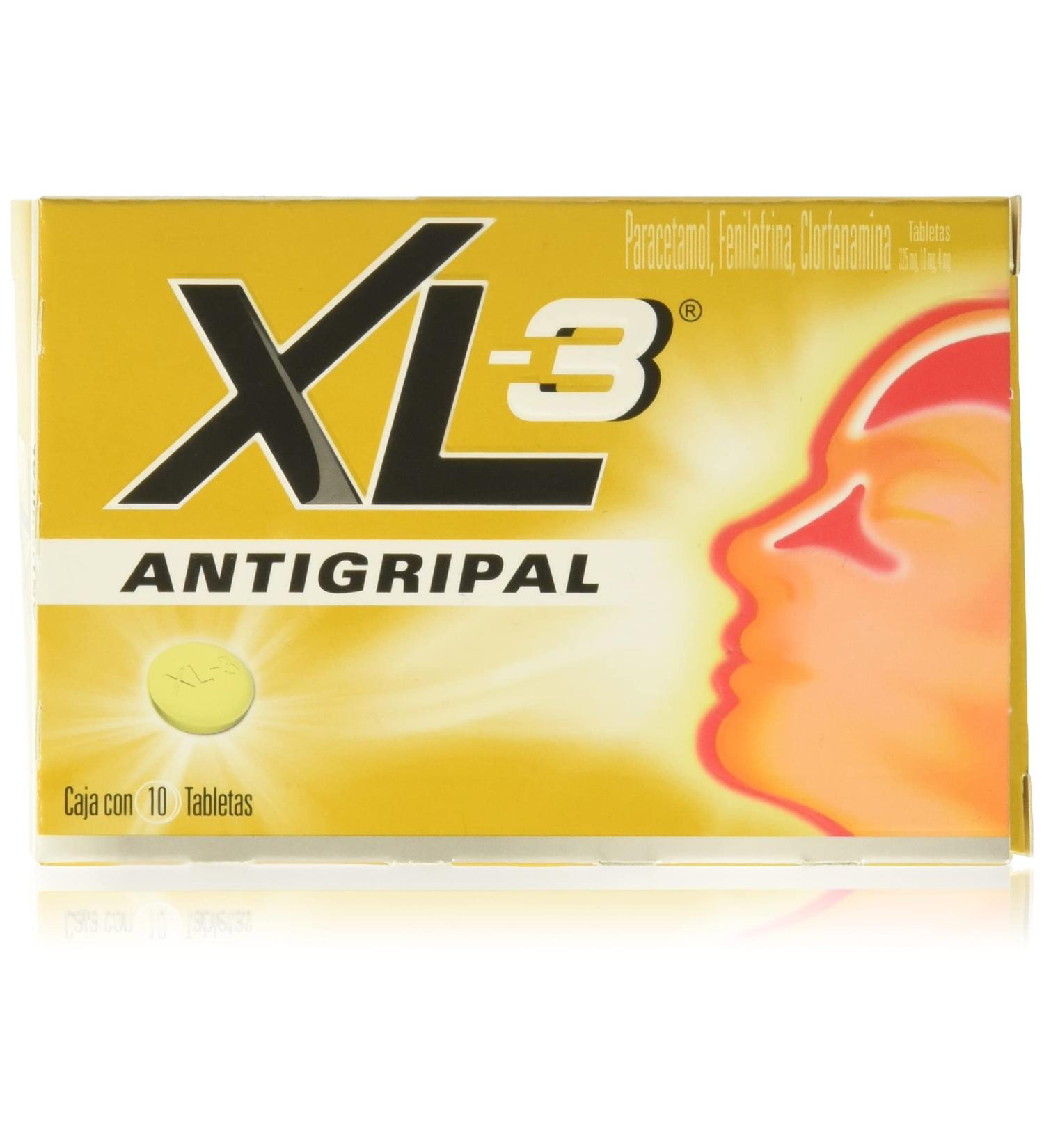 XL-3 Antigripal: Fast-Acting Flu Relief Formula - Buy Online on GoSupps.com