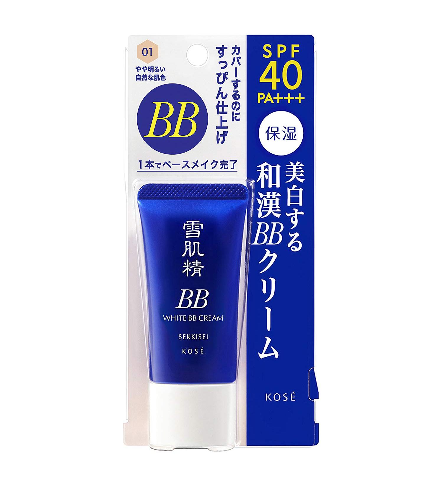 Sekisei ehite BB Cream SPF40 PA+++ y01z - Buy Online on GoSupps.com