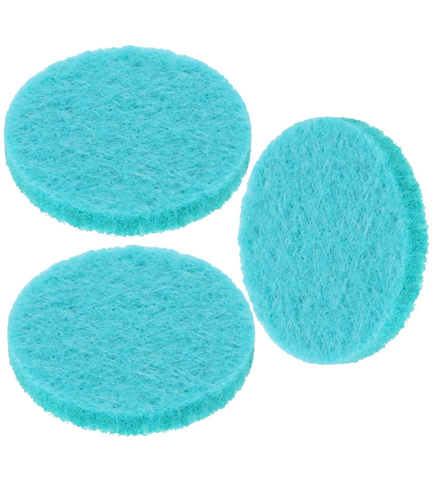 100pcs Cotton Aroma Diffuser Pads for Essential Oil - Replaceable Aromatherapy Necklace Accessories - Buy Online on GoSupps.com