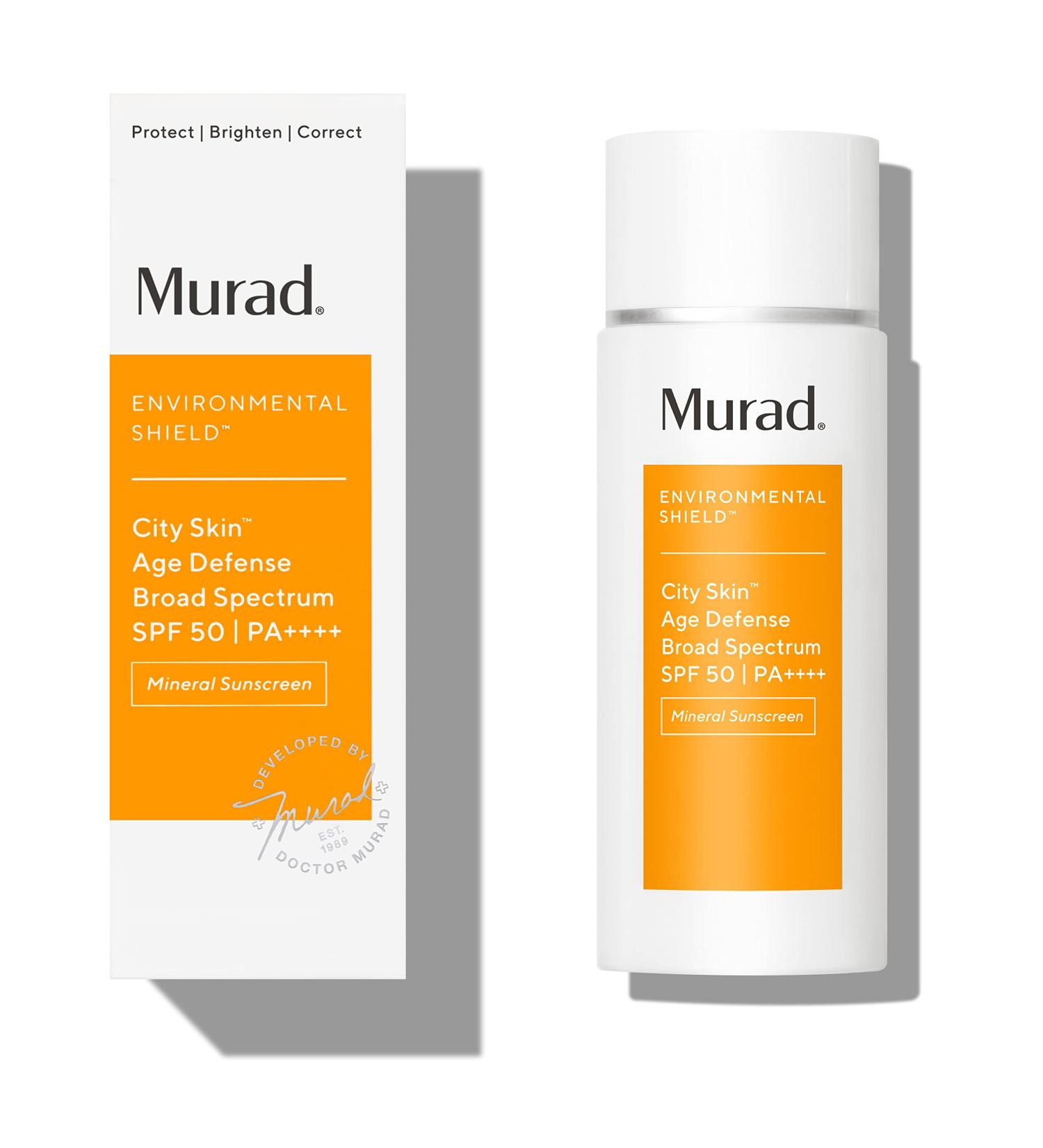 Murad Environmental Shield City Skin Age Defense SPF 50 Mineral Sunscreen 1.7 Fl Oz - Buy Online on GoSupps.com