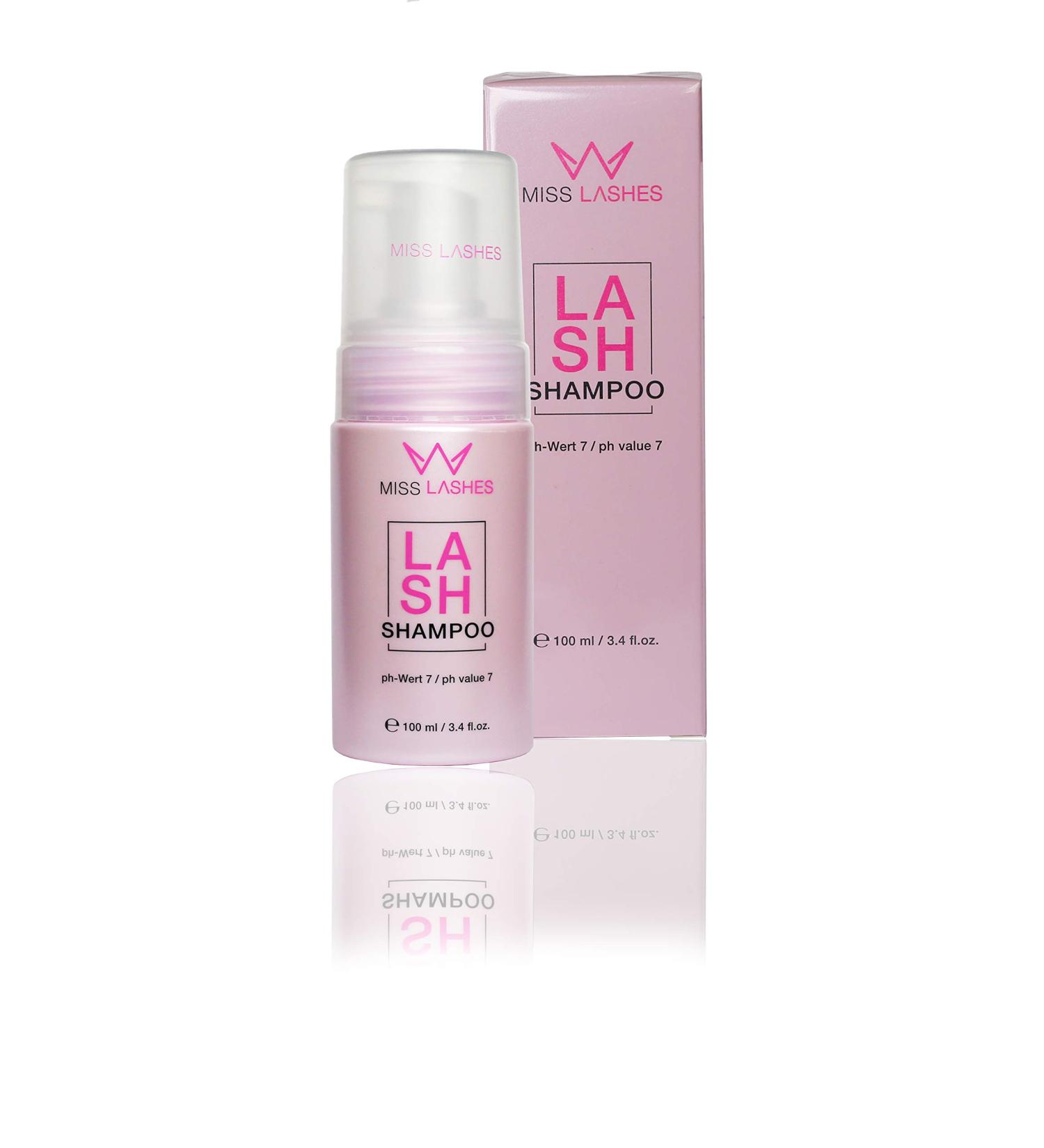 Miss Lashes Eyelash Shampoo 100ml - Essential Lash Extension Cleanser & Care | Gentle Foam for Eyelash Durability - Buy Online on GoSupps.com
