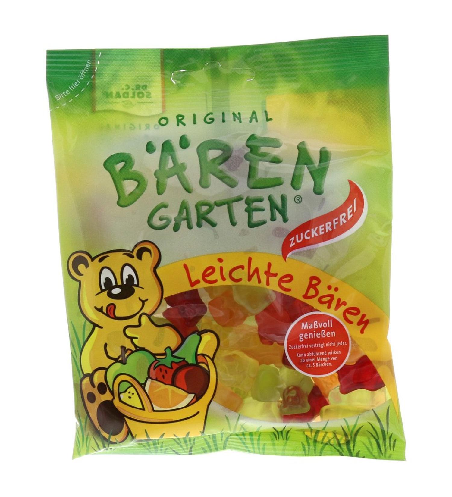 Soldan Bear Garden Sugar Free 150g