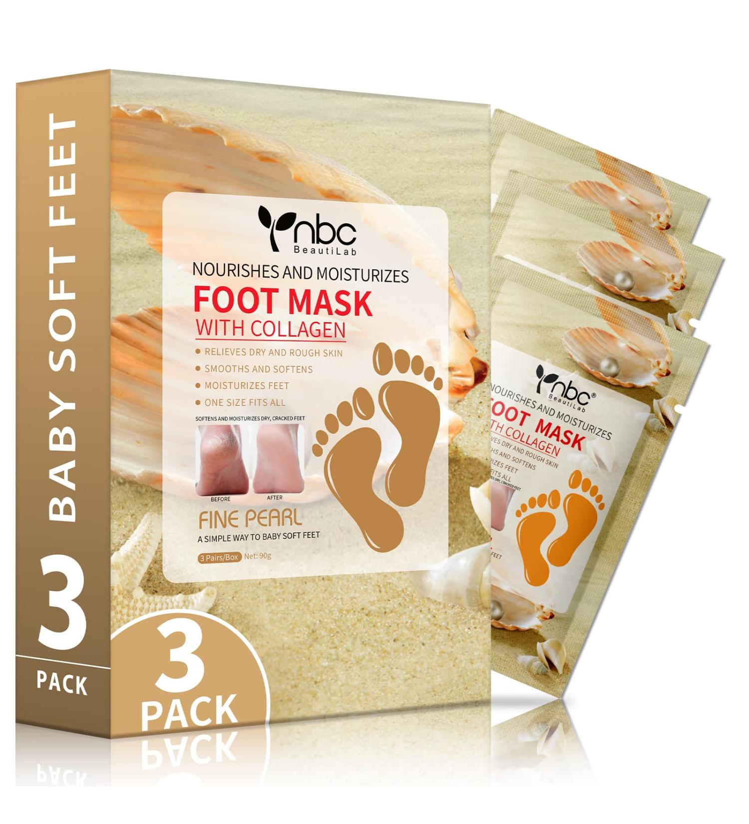 Foot Mask For Dry Feet (foot mask-fine pearl) - Buy Online on GoSupps.com