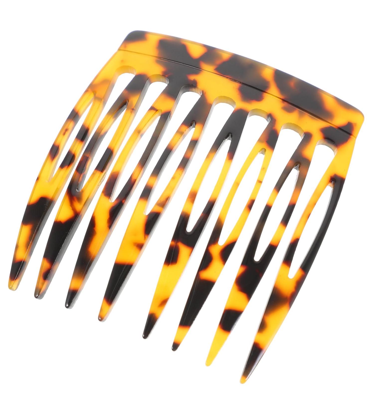 Beaupretty Hair Comb Women's French Side Comb Hair Accessory Hair Side Combs Hair Side Comb Clips for Women Side Combs for Women Thick Hair Side Comb Hair Accessories Acetate Sheet - Buy Online on GoSupps.com