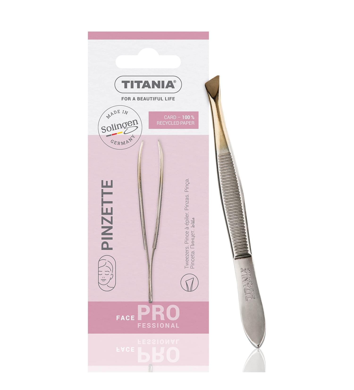Titania Gold Plated Point Tweezers - Pack of 1, 12g - Buy Online on GoSupps.com