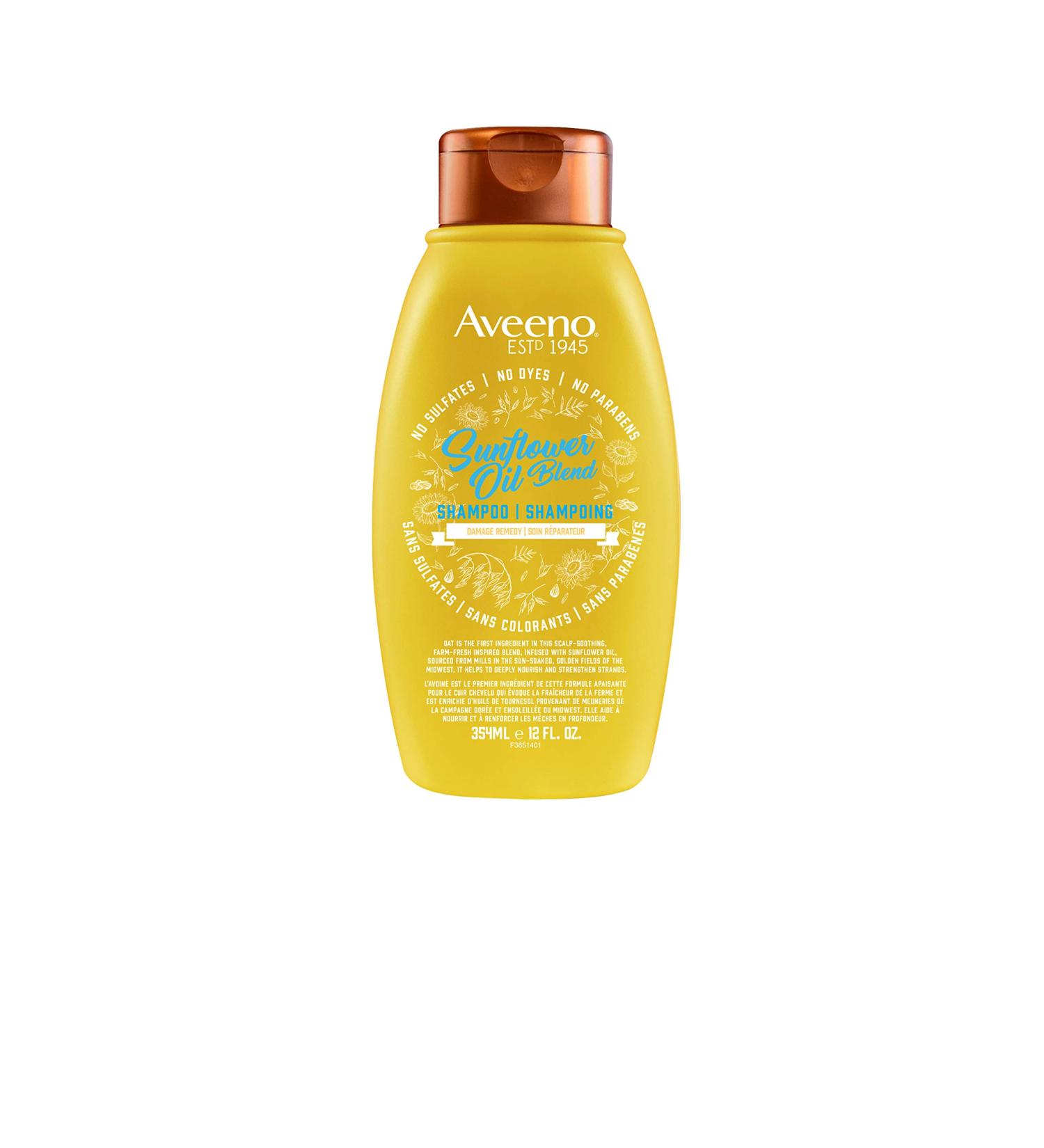 Aveeno Sunflower 7-oil Blend Shampoo 354 ml. - Buy Online on GoSupps.com
