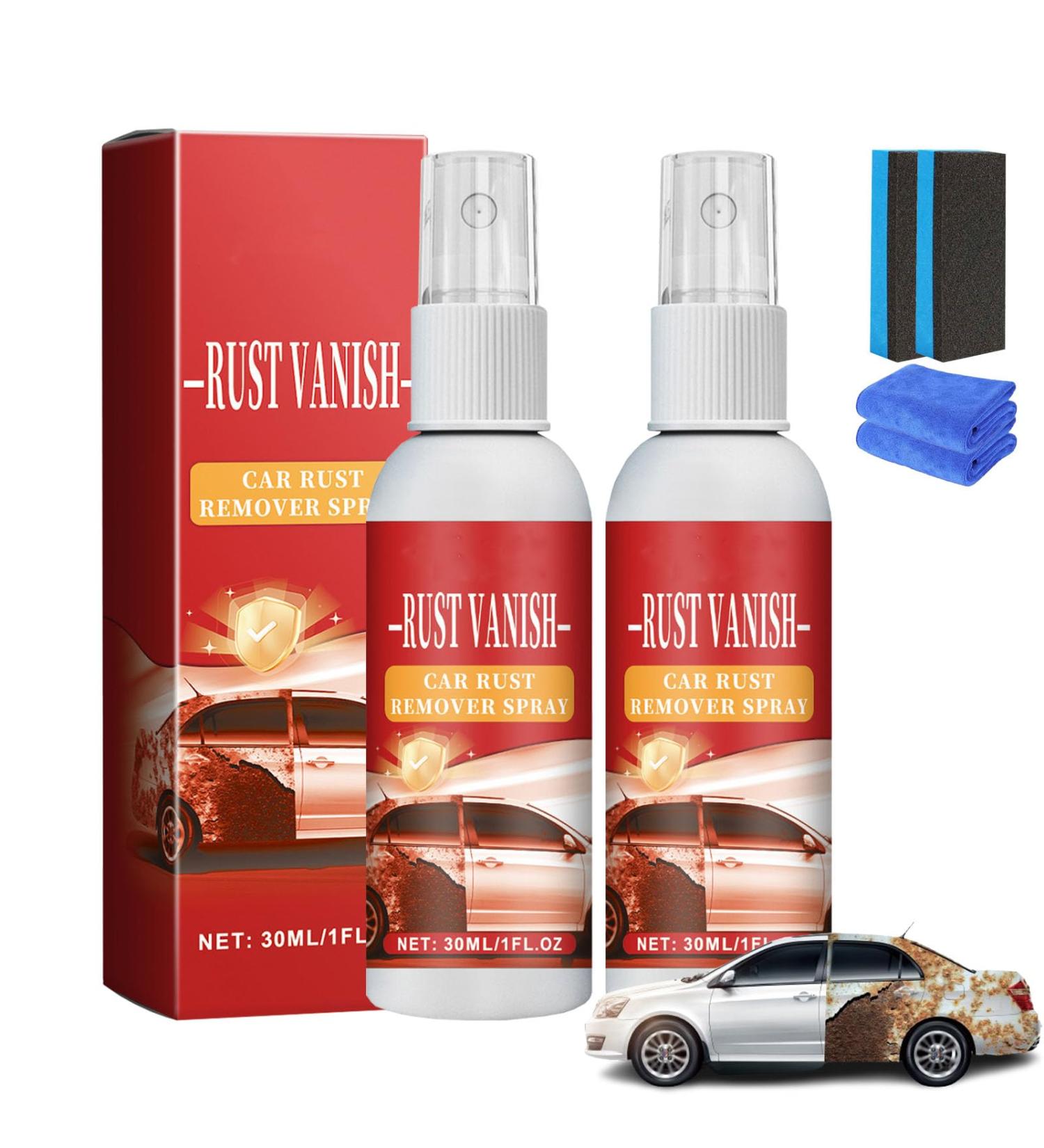 Multifunctional Efficient Long-Lasting Car Rust Remover Spray Multipurpose Rust Remover Spray Car Rust Removal Spray Rust Remover Spray for Metal Car Parts Etc 2pcs - Buy Online on GoSupps.com