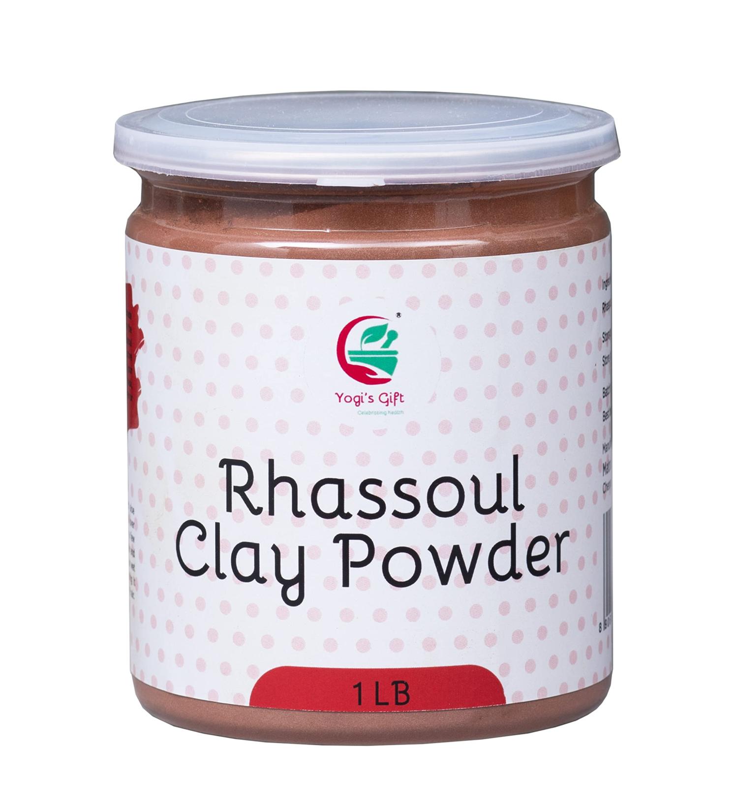 1 LB Rhassoul Clay for Hair & Face - 100% Pure Hair Mask Ingredient - Buy Online on GoSupps.com