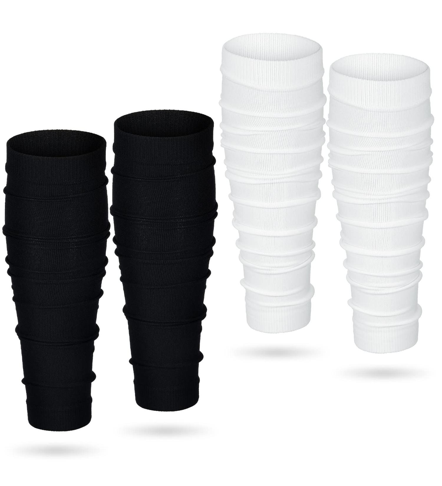 Football Leg Sleeves - 2 Pairs for Men | Calf Compression for Sports & Running | Elastic & Breathable | Youth Athletes Pain Relief - Buy Online on GoSupps.com