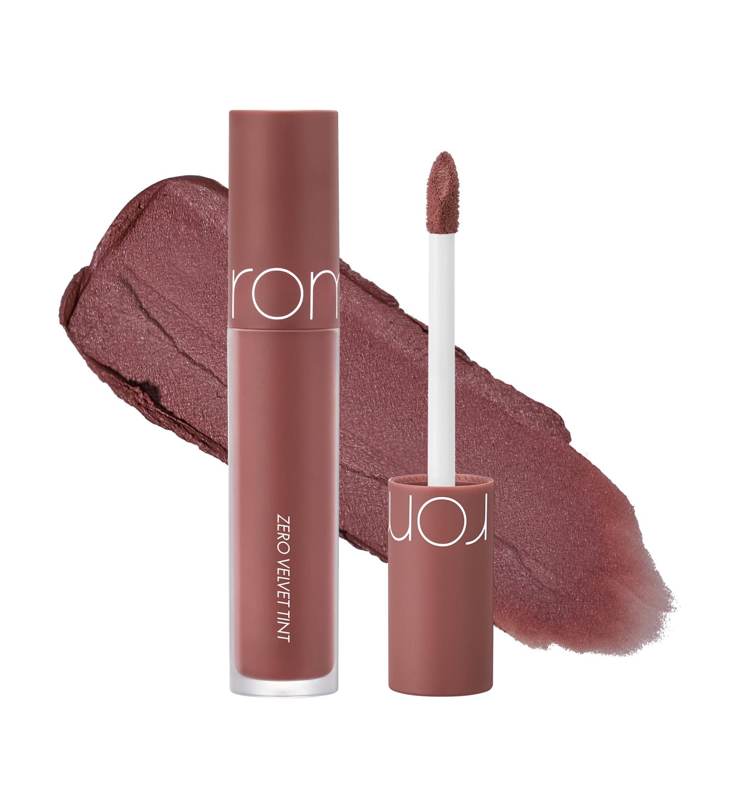rom&nd Zero Velvet Tint Velvet Winery Edition | Long-lasting Matte Lip Tint in 29 Mauve Noir | Smudge-resistant K-Beauty Lip Stain for Natural Beauty - Buy Online on GoSupps.com