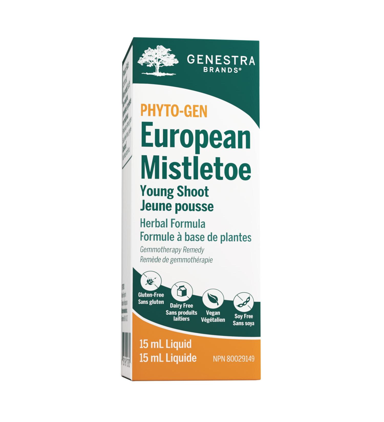 Genestra Brands - European Mistletoe Young Shoot - Herbal Supplement - 15 ml Liquid - Buy Online on GoSupps.com