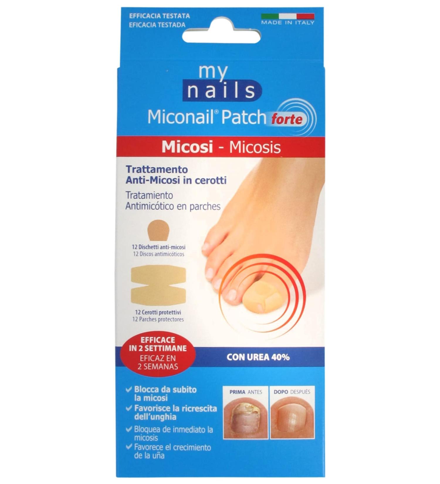 Incarose My Nails Miconail Patch Forte anti-mycosis care in strips
