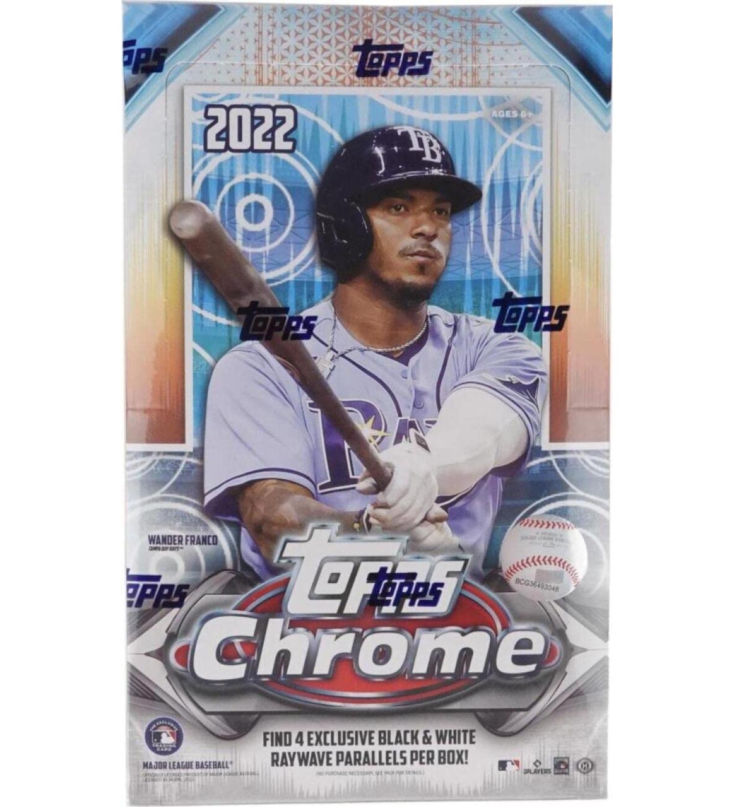2022 Topps Chrome Sonic Lite Baseball Hobby Box - 16 Packs, 4 Cards per Pack, 1 Numbered Refractor Card - Buy Online on GoSupps.com