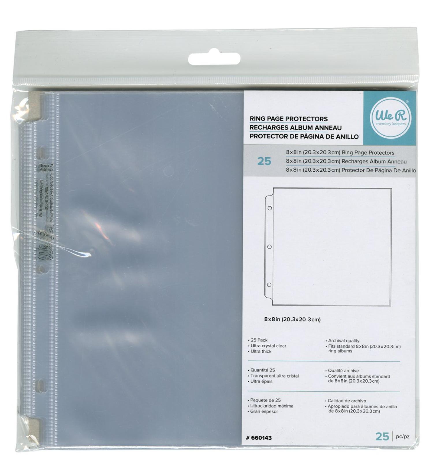 We R Memory Keepers Photo Sleeves  Page Protectors Original Version