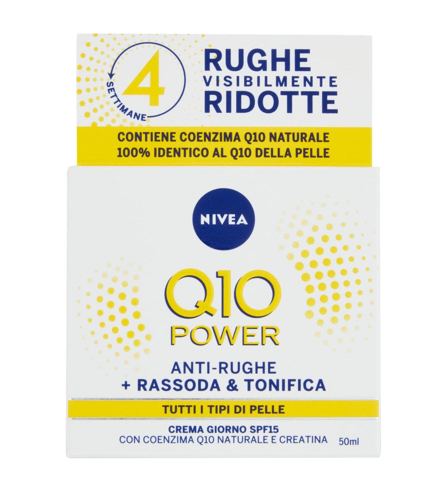 Nivea Q10 Plus SPF 15 Anti-Wrinkle Day Cream 50ml - Buy Online Worldwide for Youthful Skin - Buy Online on GoSupps.com