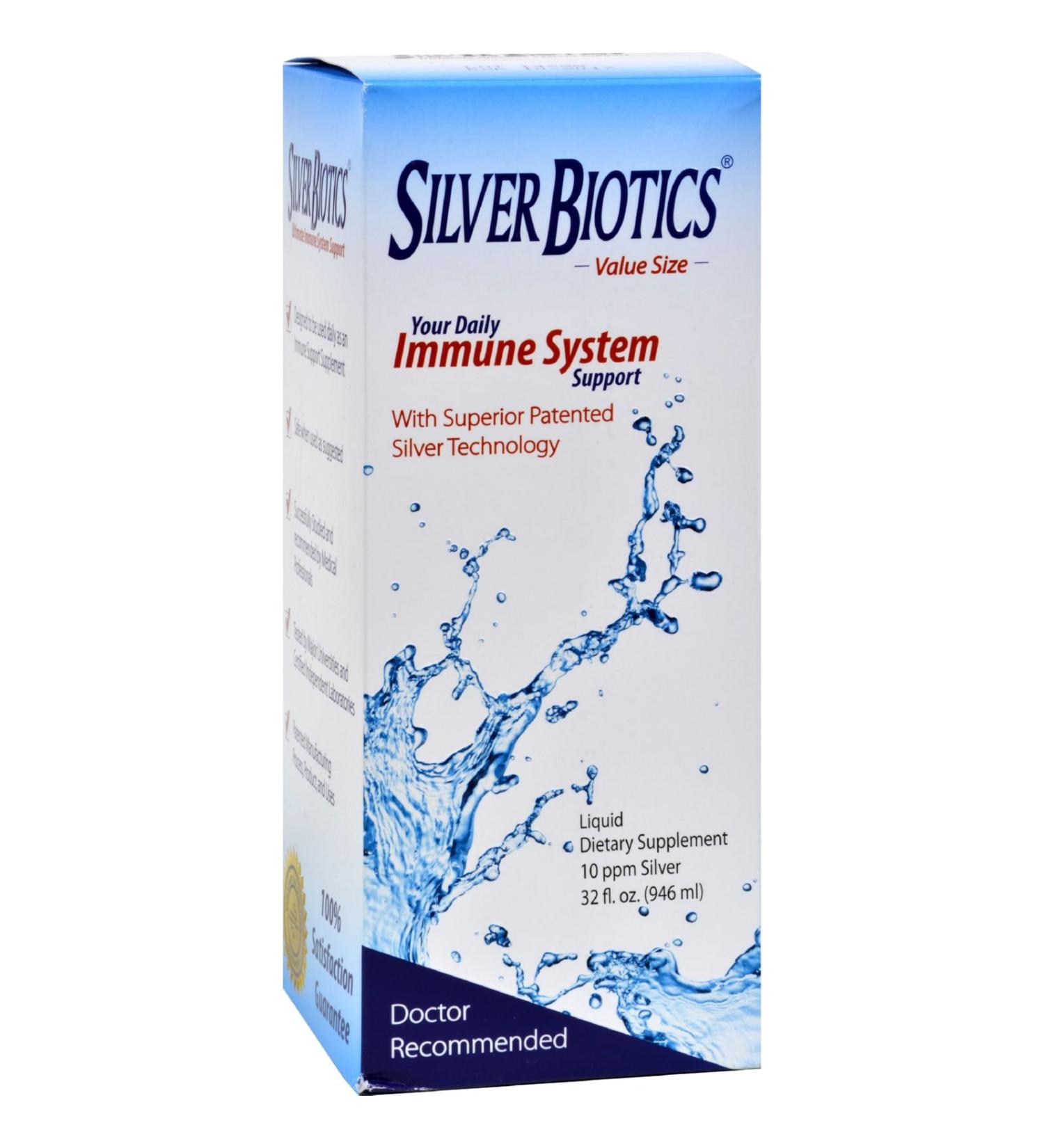 American Biotech Labs Silver Biotics Value Sz 32 Fz