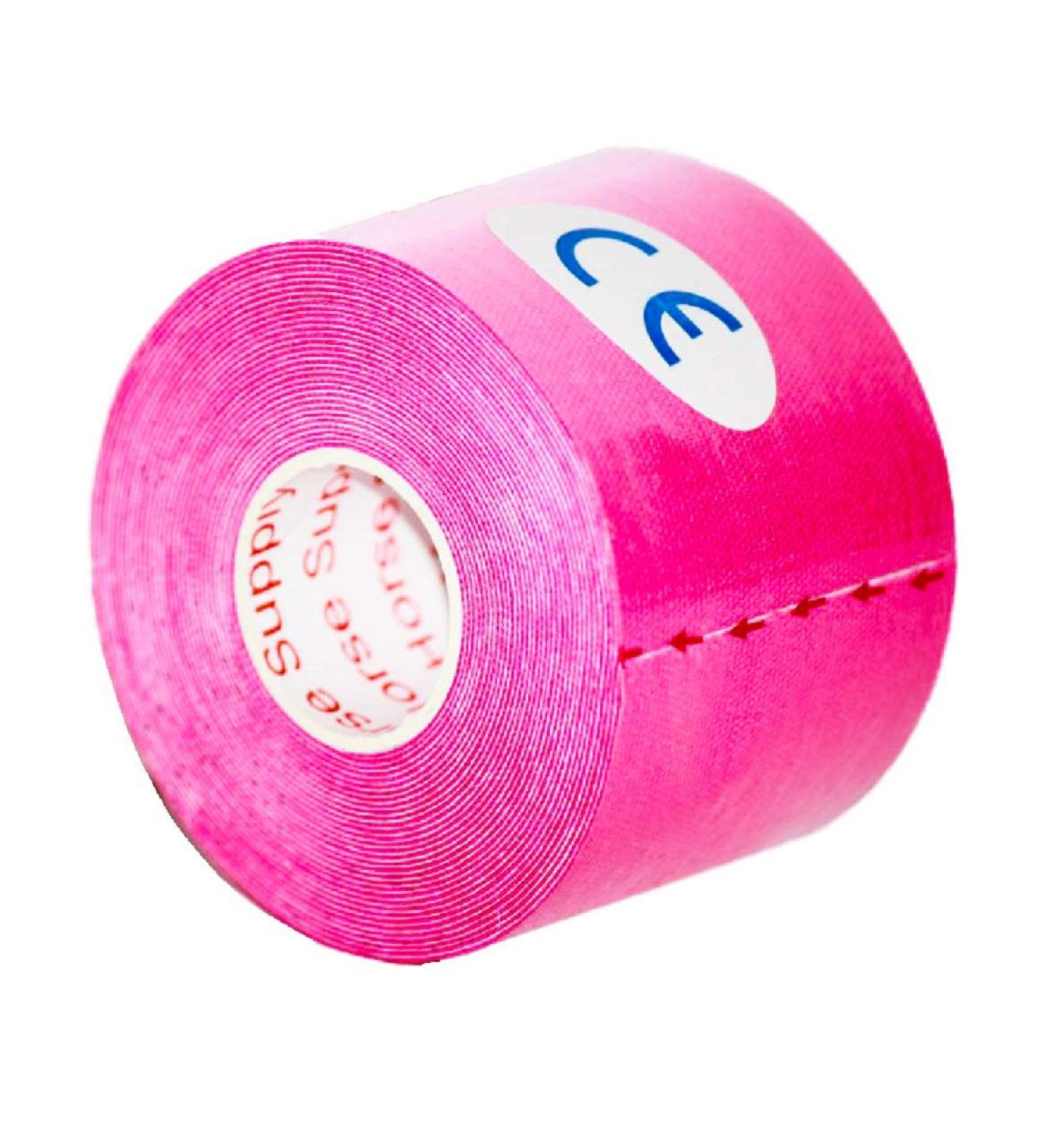 PreCut Kinesiology Tape Sport Pro - 20 Pre Cut 10 Inch Strips - Athletic Recovery Muscle Support - Pink TheWrapeutic Aid - Single Roll - Buy Online on GoSupps.com