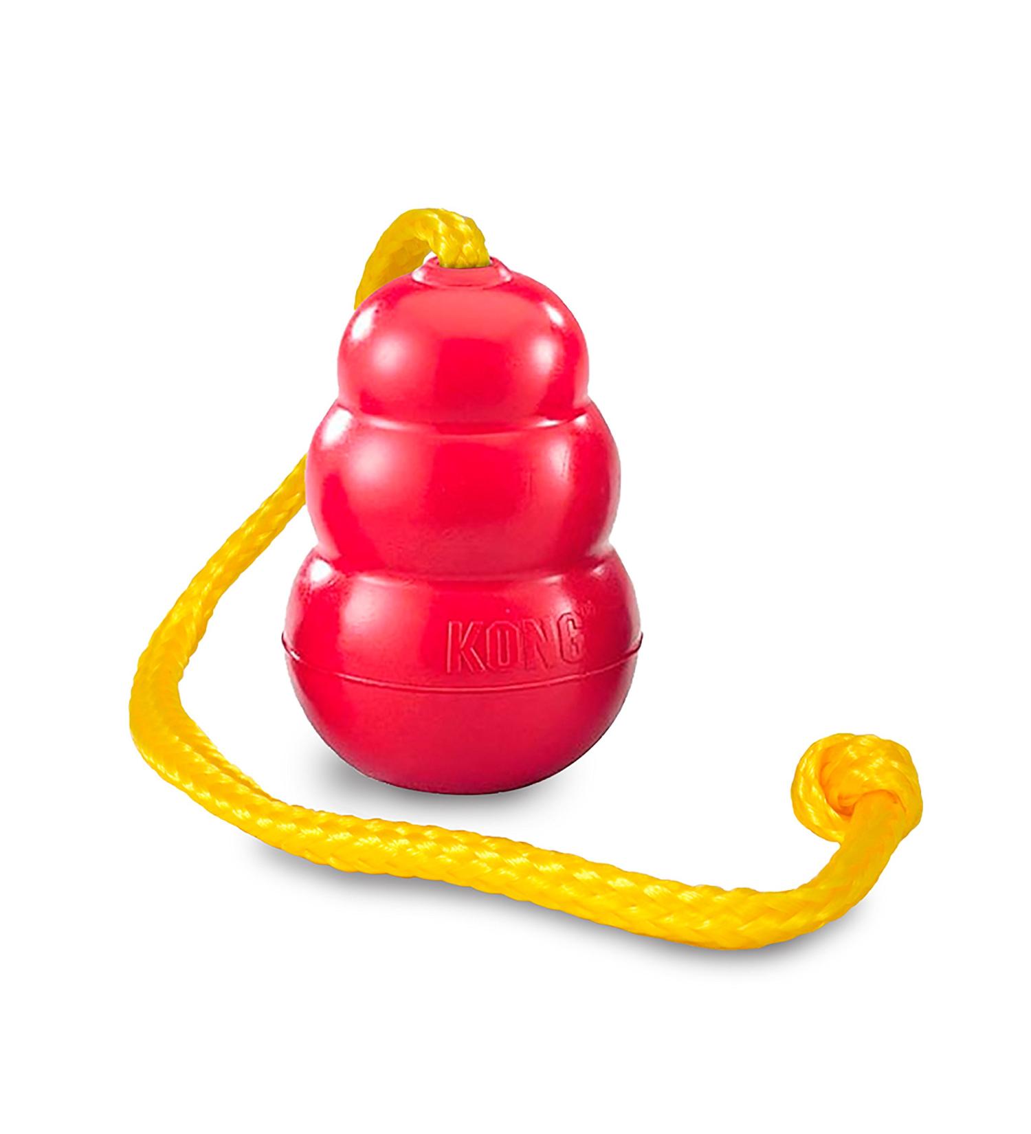 Kong Classic Ball with rope medium