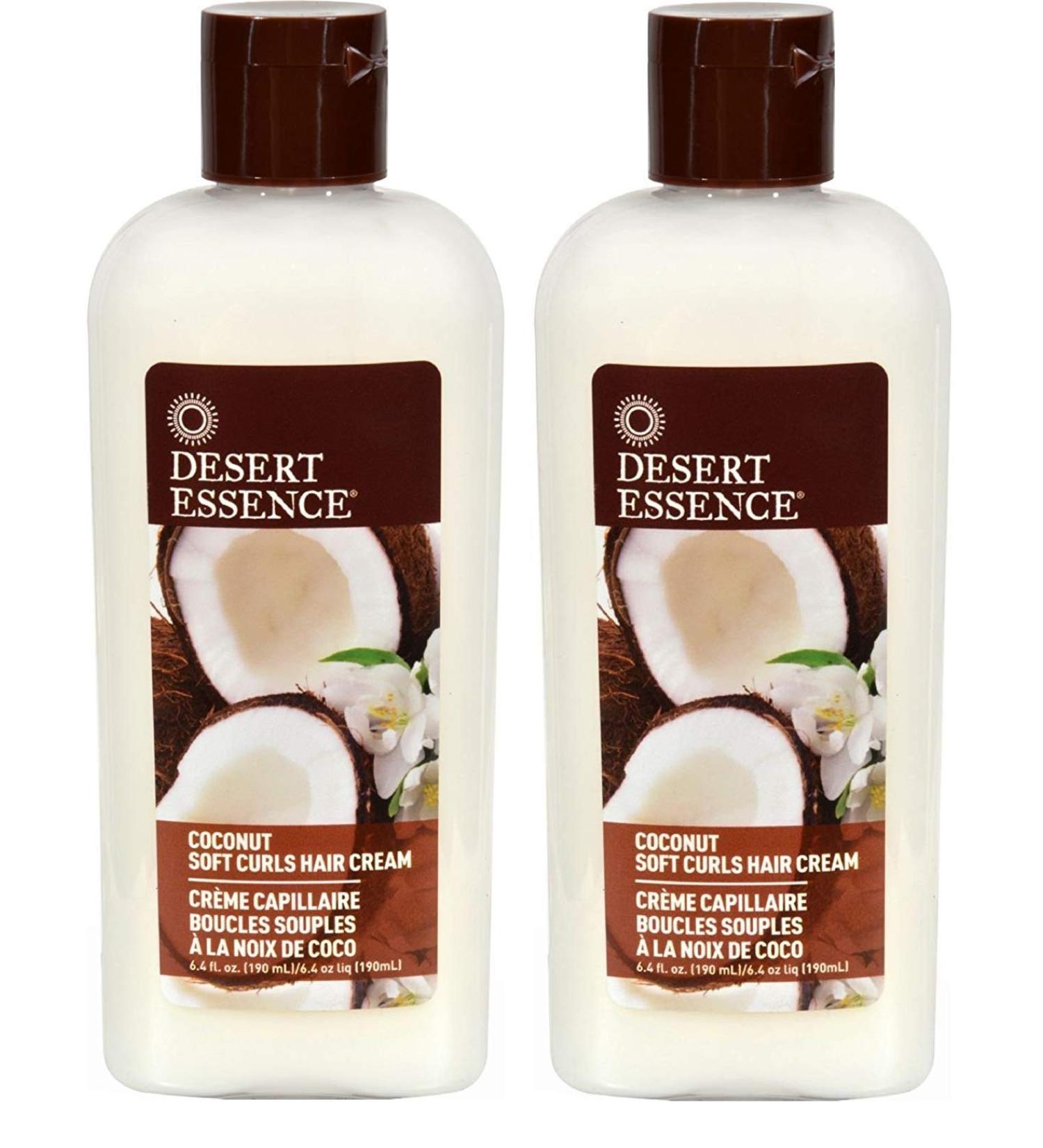 Desert Essence - Coconut Soft Curls Hair Cream 190ml - Pack of 2 - Fast Shipping in France - Price Per Pack - Buy Online on GoSupps.com