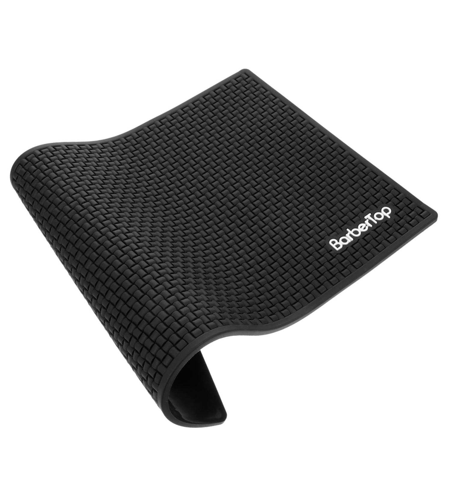 Angoily Hair Tools Anti-slip Mat Barber Organizer Station Barber Station Mat Hair Styling Tool Mat Salon Silicone Mat Clippers Mat Barber Mat Silica Gel Magnetic Hair Scissors - Buy Online on GoSupps.com