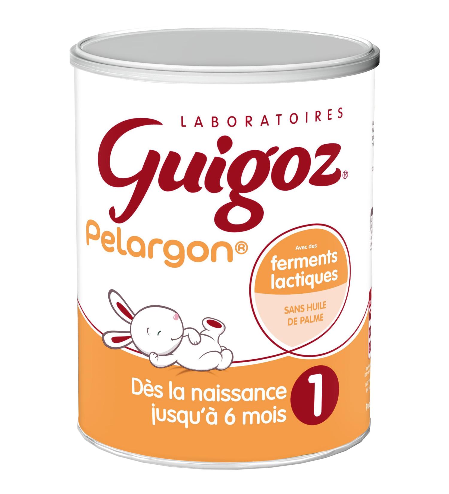 GUIGOZ Pelargon 1 Baby Milk Powder for Ages 0 to 6 Months - Box of 780 g - Buy Online on GoSupps.com