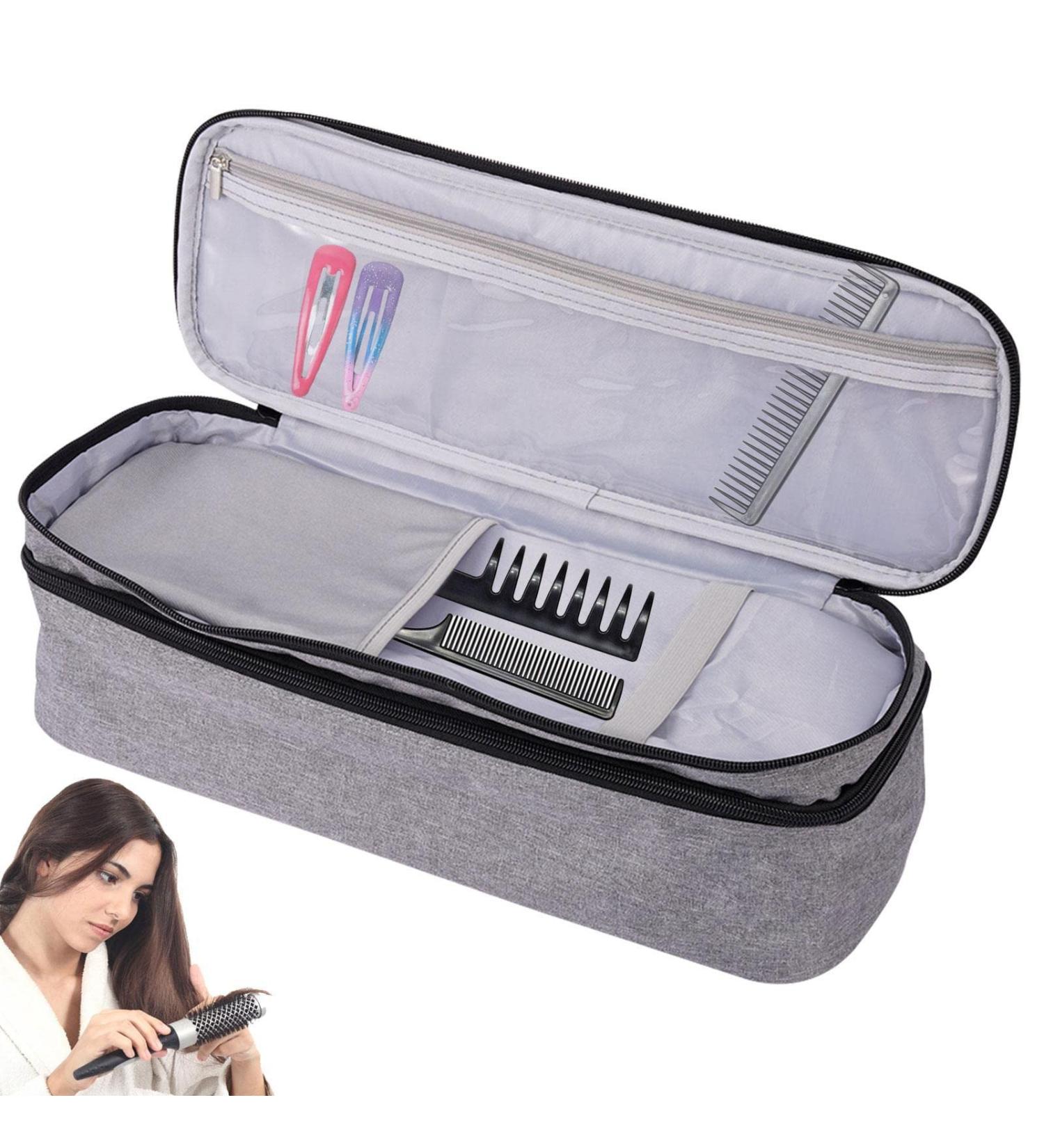 Hair Dryer Case Holder | Double-Layer Travel Bag Pouch Organizer | Blow Dryers Storage Pouch Bag Shockproof Protection Organizer for Hair Dryer - Buy Online on GoSupps.com