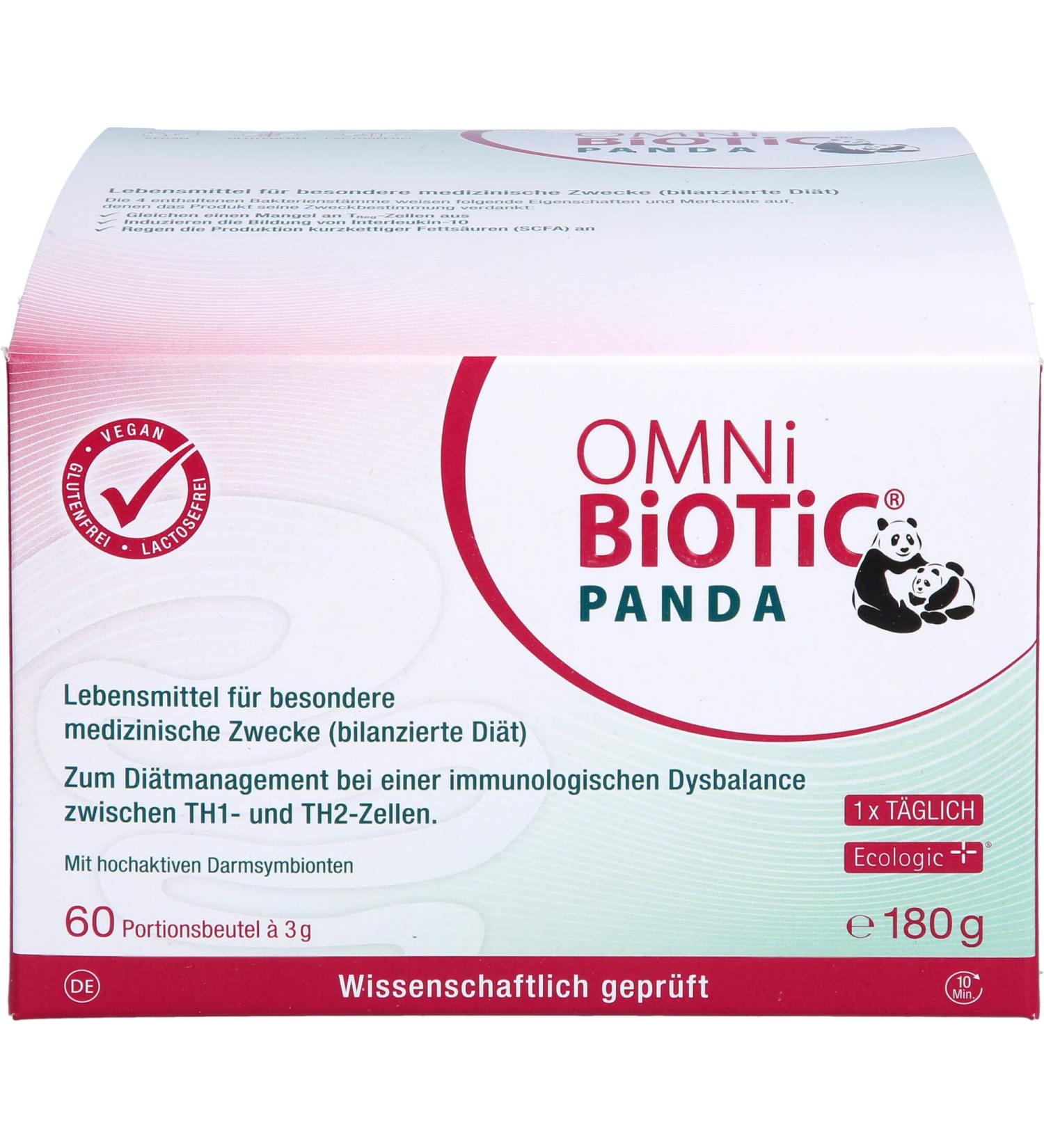 Buy Omni Biotic Panda Bag 60x3g - Best Probiotic for Kids | Fast International Shipping - Buy Online on GoSupps.com