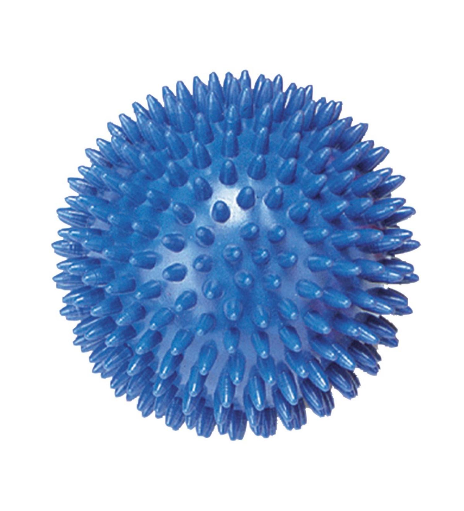CanDo massage ball hedgehog ball knobbly ball diameter 10 cm blue 1 piece 1 piece 10 cm