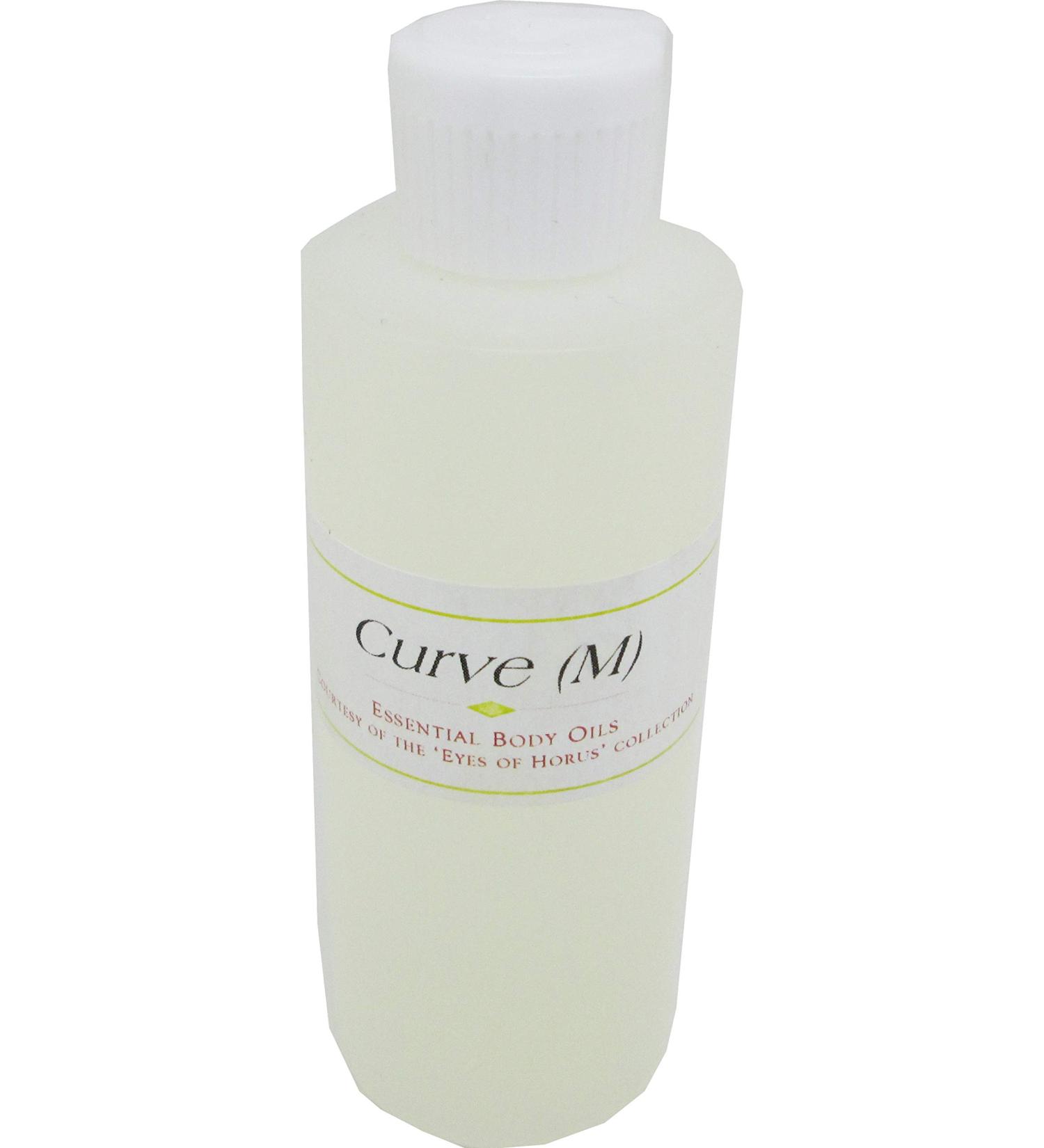 Curve - Type LC For Men Scented Body Oil Fragrance Flip Cap - Clear - 4 oz. - ID#151955 4 Fl Oz (Pack of 1)