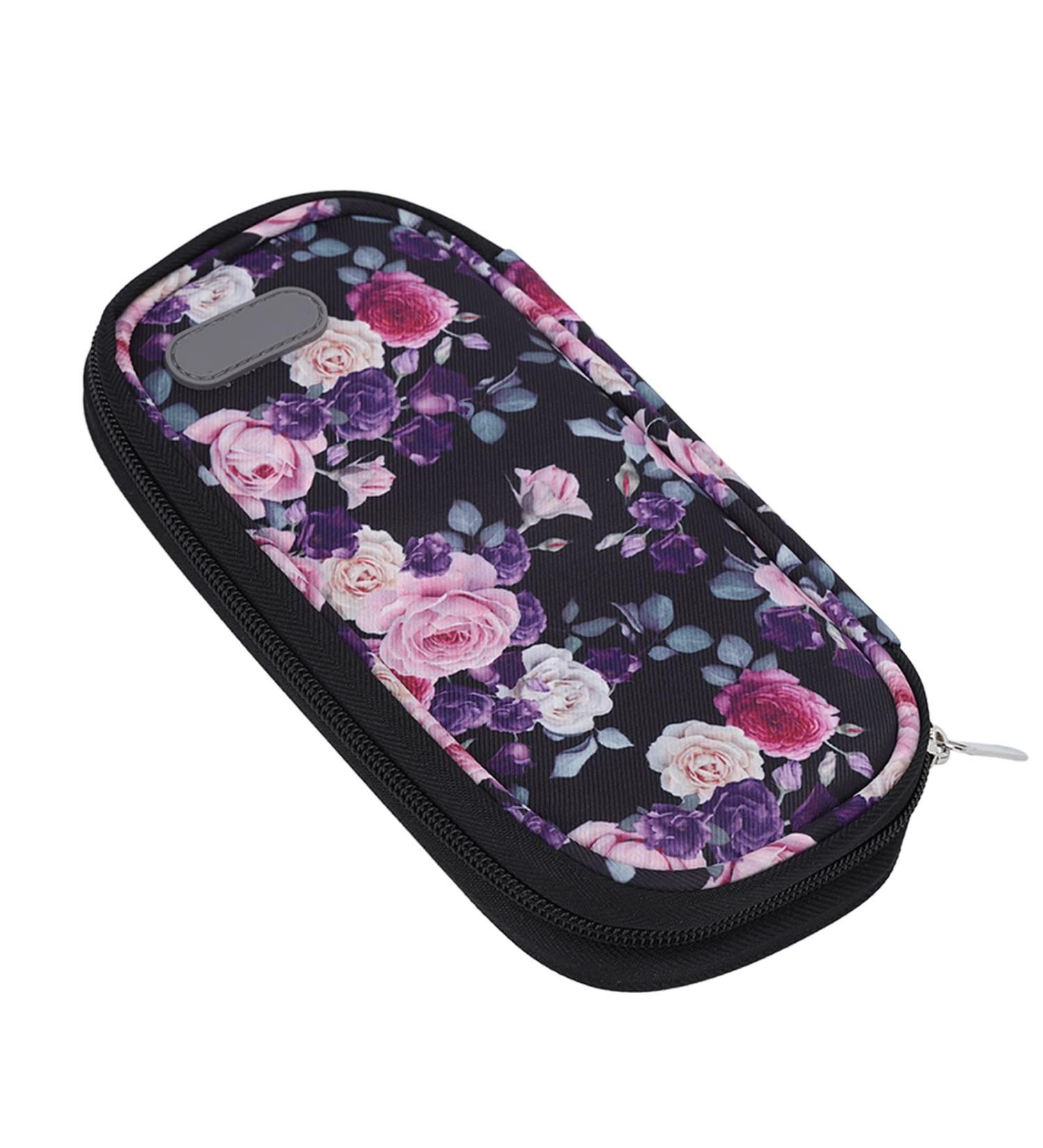 Diabetic Medication Cooler Case - Purple Multi-Layer Bag for Portable Insulin Storage - Prevents Spoilage and Easy to Close - Ideal for Outdoor Use - Buy Online on GoSupps.com