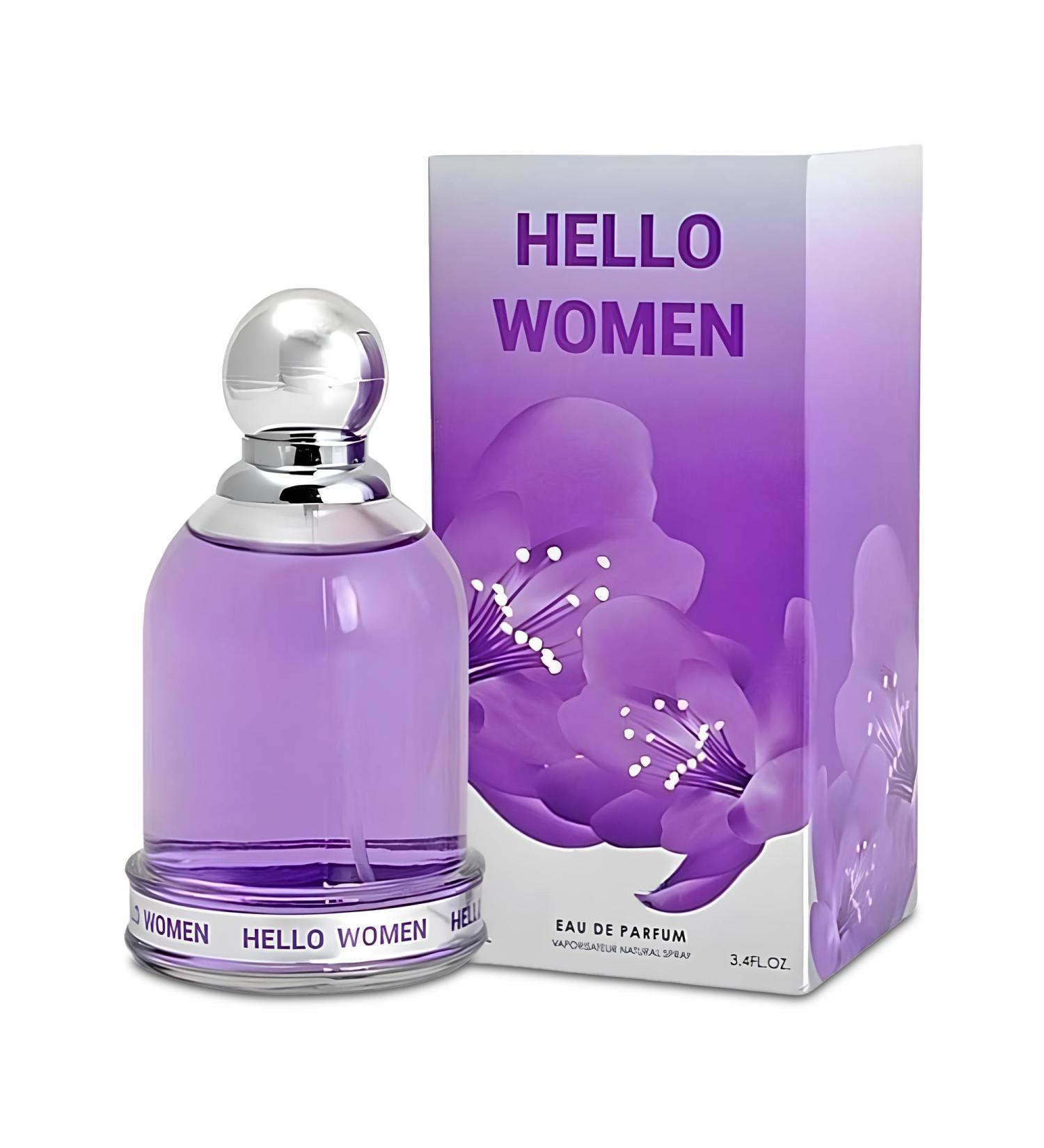 Women's Spray Perfume Hello Women Long Lasting Eau De Parfum Cologne for Women Refreshing Floral Fragrance for Casual Use Ideal Holiday Gift 3.4 Fl Oz - Buy Online on GoSupps.com
