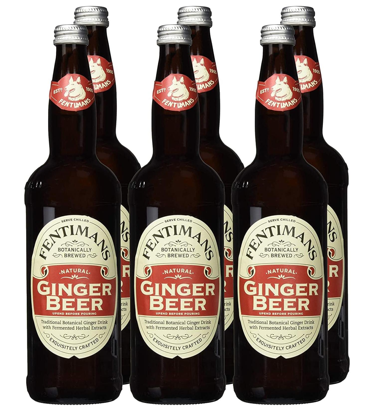 Buy Fentimans Ginger Beer 6x0.75L - Authentic Premium Ginger Ale | International Shipping Available - Buy Online on GoSupps.com