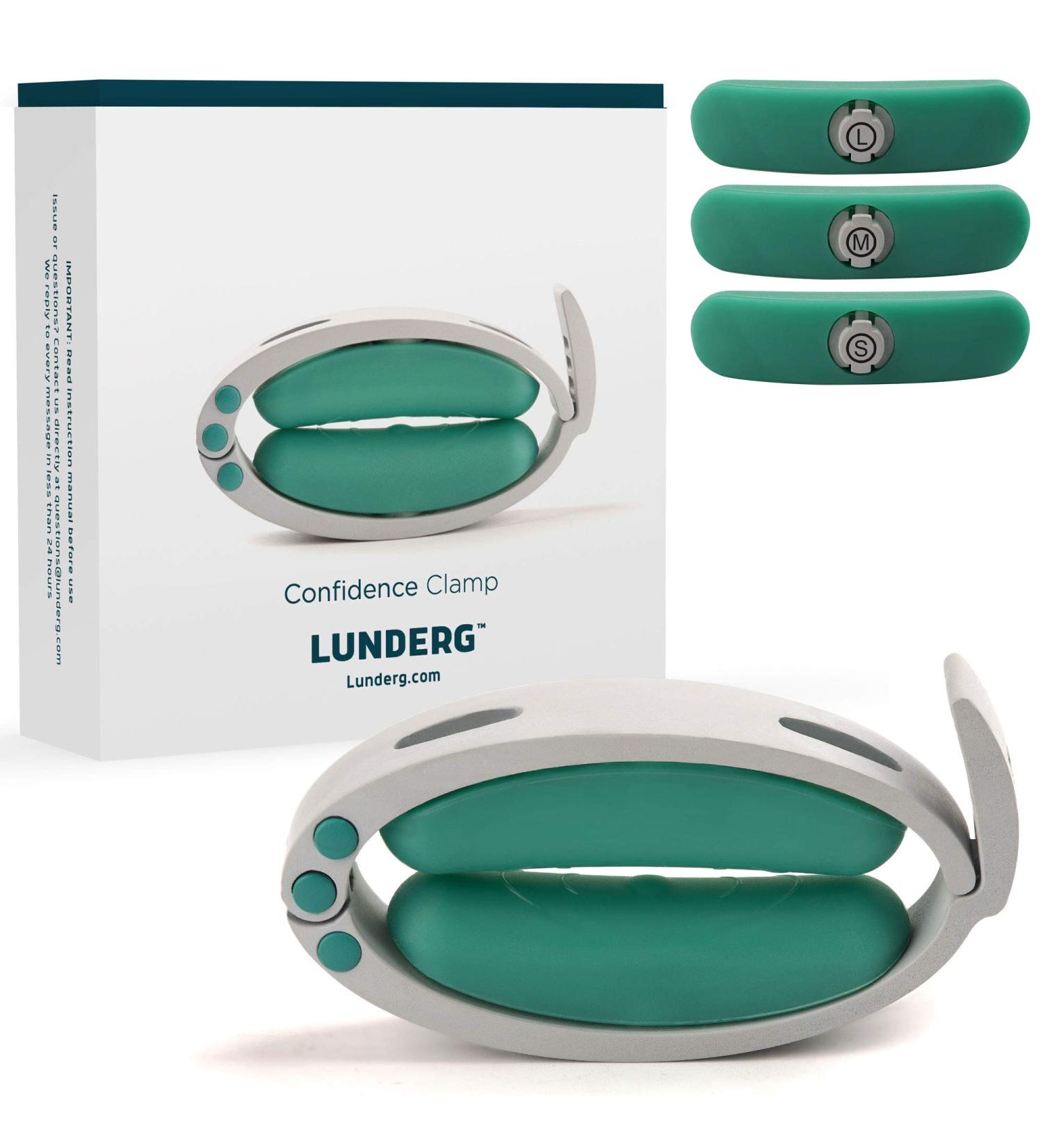 Confidence Clamp by Lunderg - Adjustable Urinary Incontinence Clamp with Travel Bag - Recommended by Doctors - Buy Online on GoSupps.com