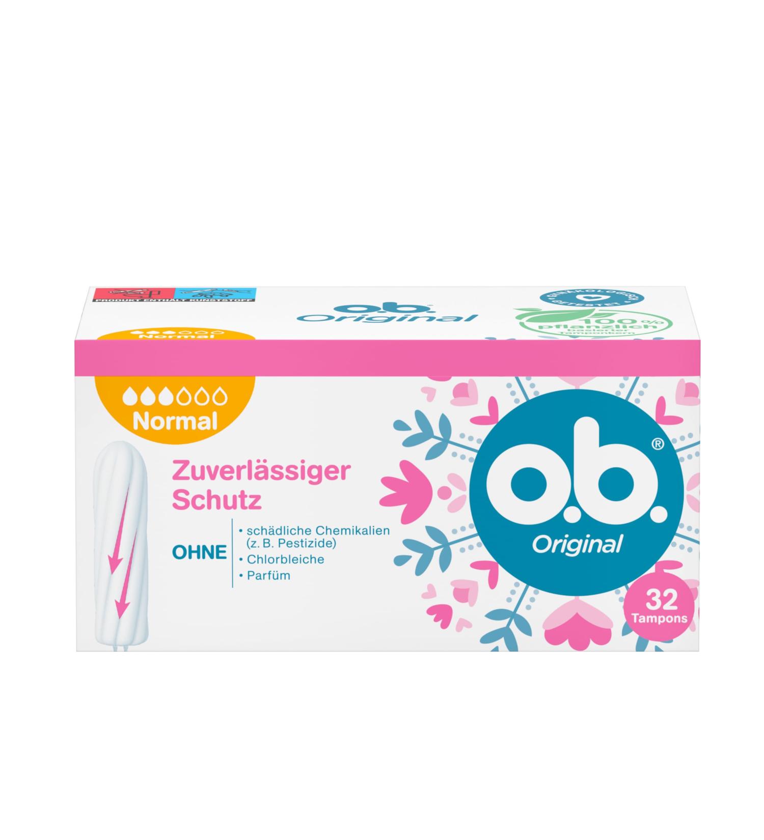 Buy if.Original Normal Tampons (7x32 Pieces) - Medium to Strong Protection with Curved Grooves for Ultimate Comfort - International Shipping Available - Buy Online on GoSupps.com