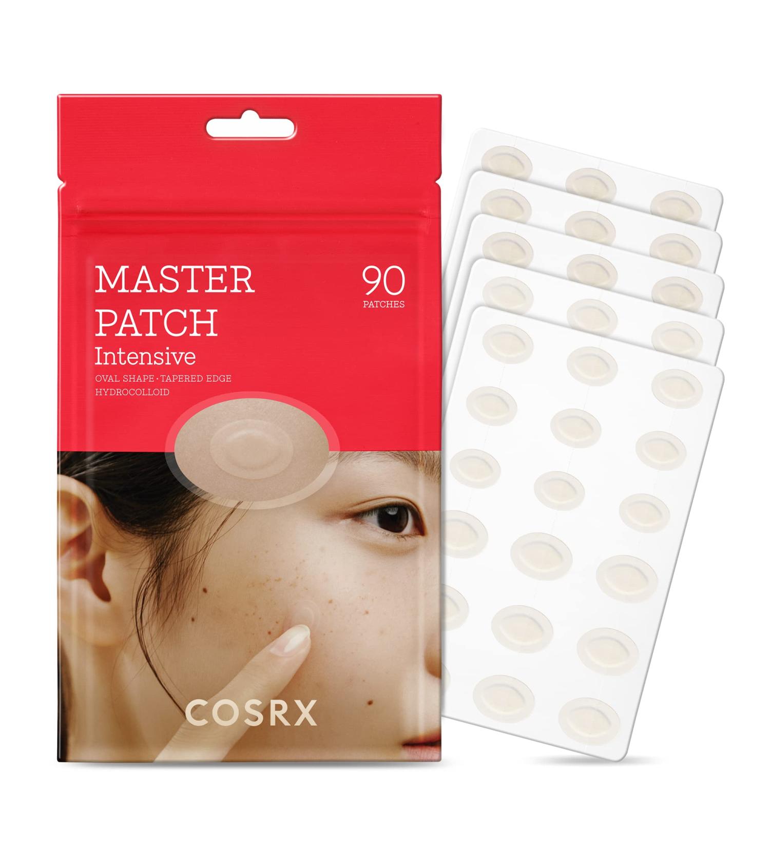 COSRX Master Patch Intensive 90 Patches - Hydrocolloid Pimple Patch with Tea Tree Oil for Quick Blemish Treatment - Korean Skincare 90 Count - Buy Online on GoSupps.com