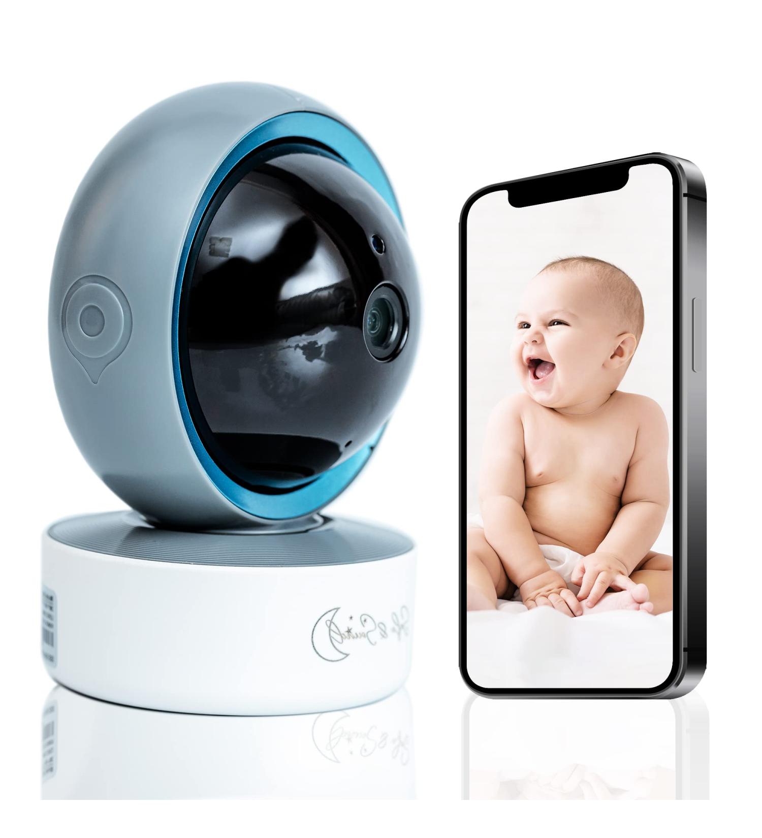 Safe & Sound HD Video Baby Monitor | Long Range Wi-Fi | 2-Way Audio | Night Vision Camera | 355 Rotation - Buy Online on GoSupps.com