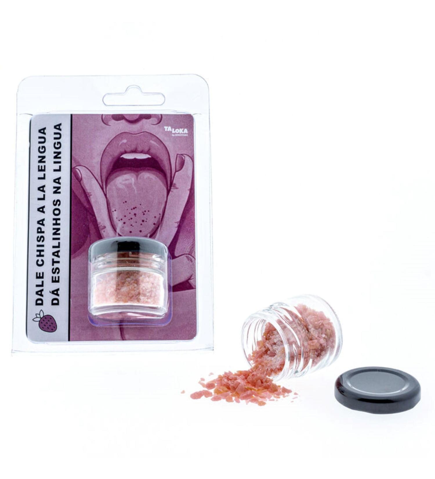 Taloka - P tillant pour la langue sp cial sex oral fellation et cunnilingus la fraise 30gr