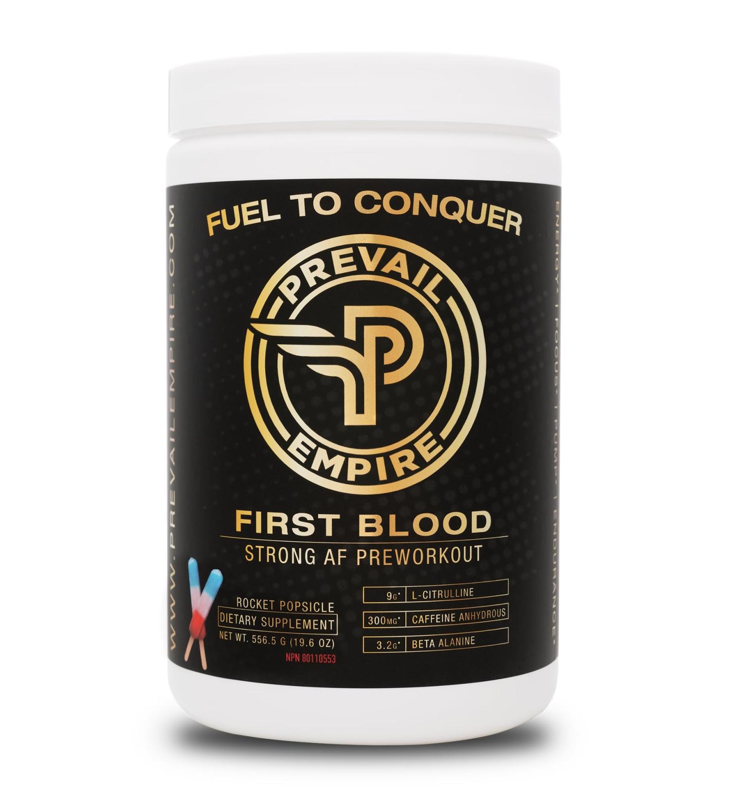 First Blood Strong AF Pre-Workout (556.5 Rocket Pop) Rocket Pop 556.5 - Buy Online on GoSupps.com