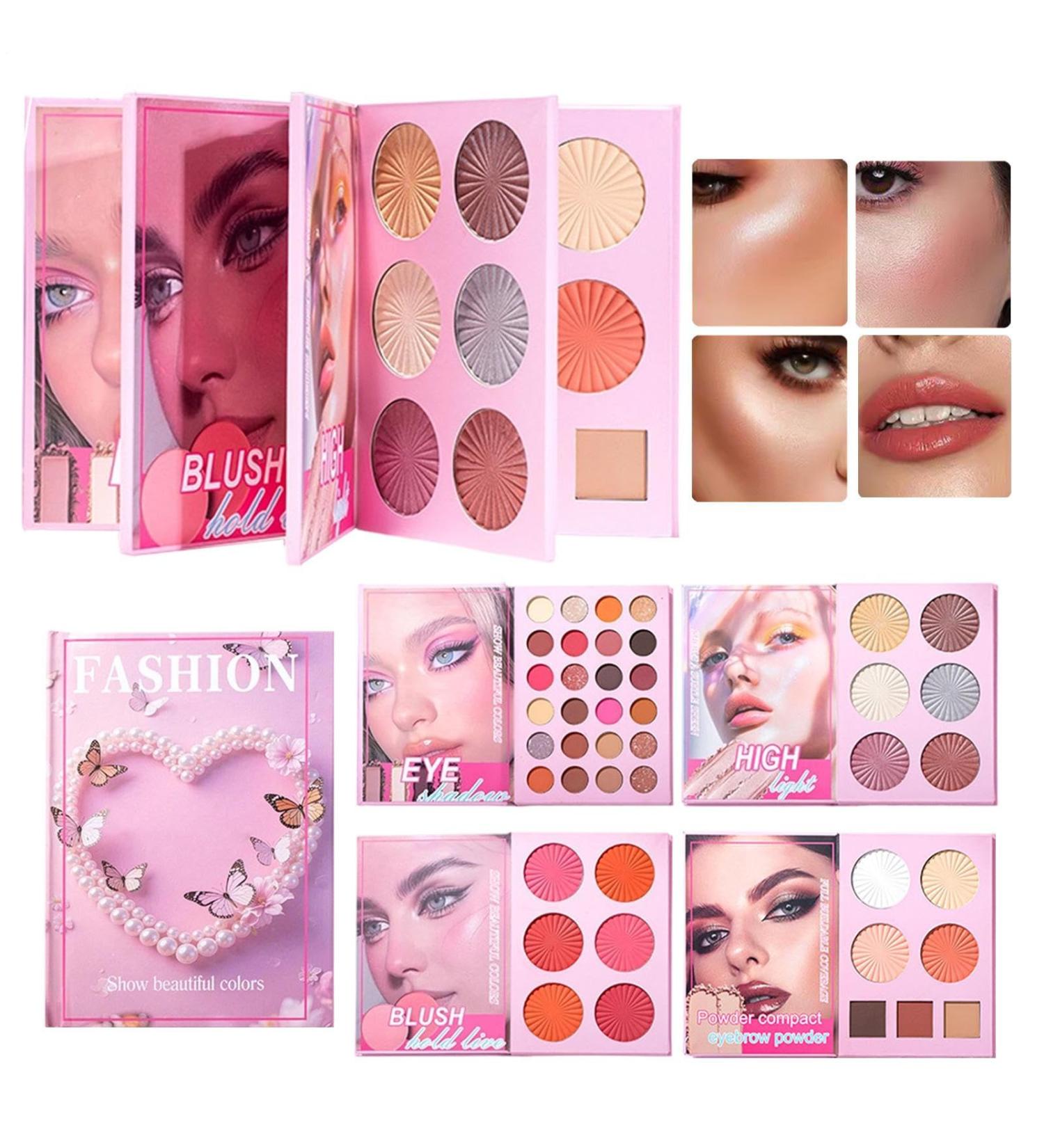 Palette Maquillage Visage Tenue Longue Imperm able 43 Couleurs Palette De Maquillage Visage Complet Pour Femmes - Pour Soir e Mariage S ance Photo No l Anniversaire Quotidien - Buy Online on GoSupps.com