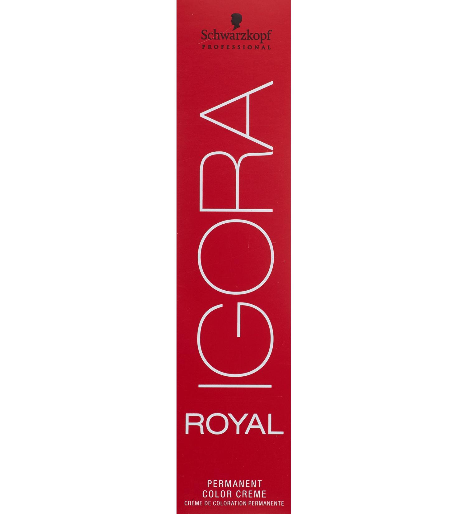 Schwarzkopf Royal IGORA Permanent Hair Color 6-00 - Dark Blonde Natural Extra 60g - Buy Online on GoSupps.com
