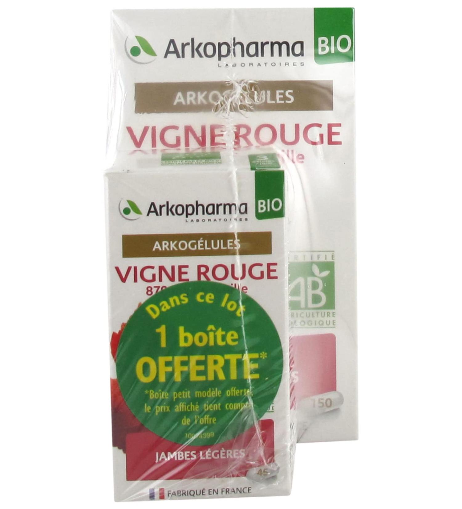 Arkopharma Arkocaps Organic Red Vine 150 Capsules + 45 Capsules