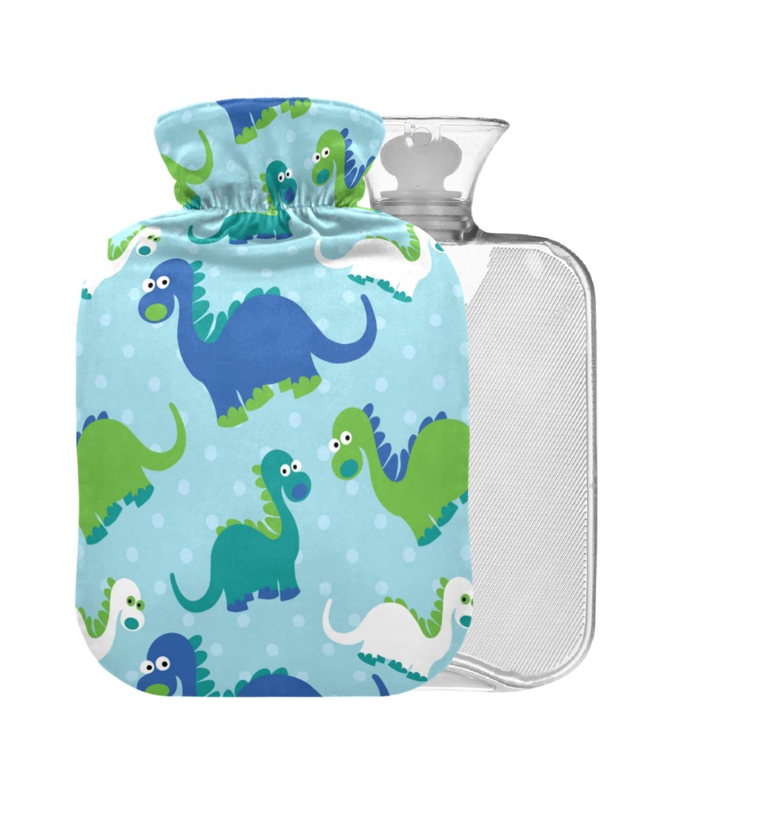 Buy Cute Dinosaur Heat Bottle - 1L BPA-Free Warming Bag for Pain Relief & Hot/Cold Therapy | Ships Internationally - Buy Online on GoSupps.com