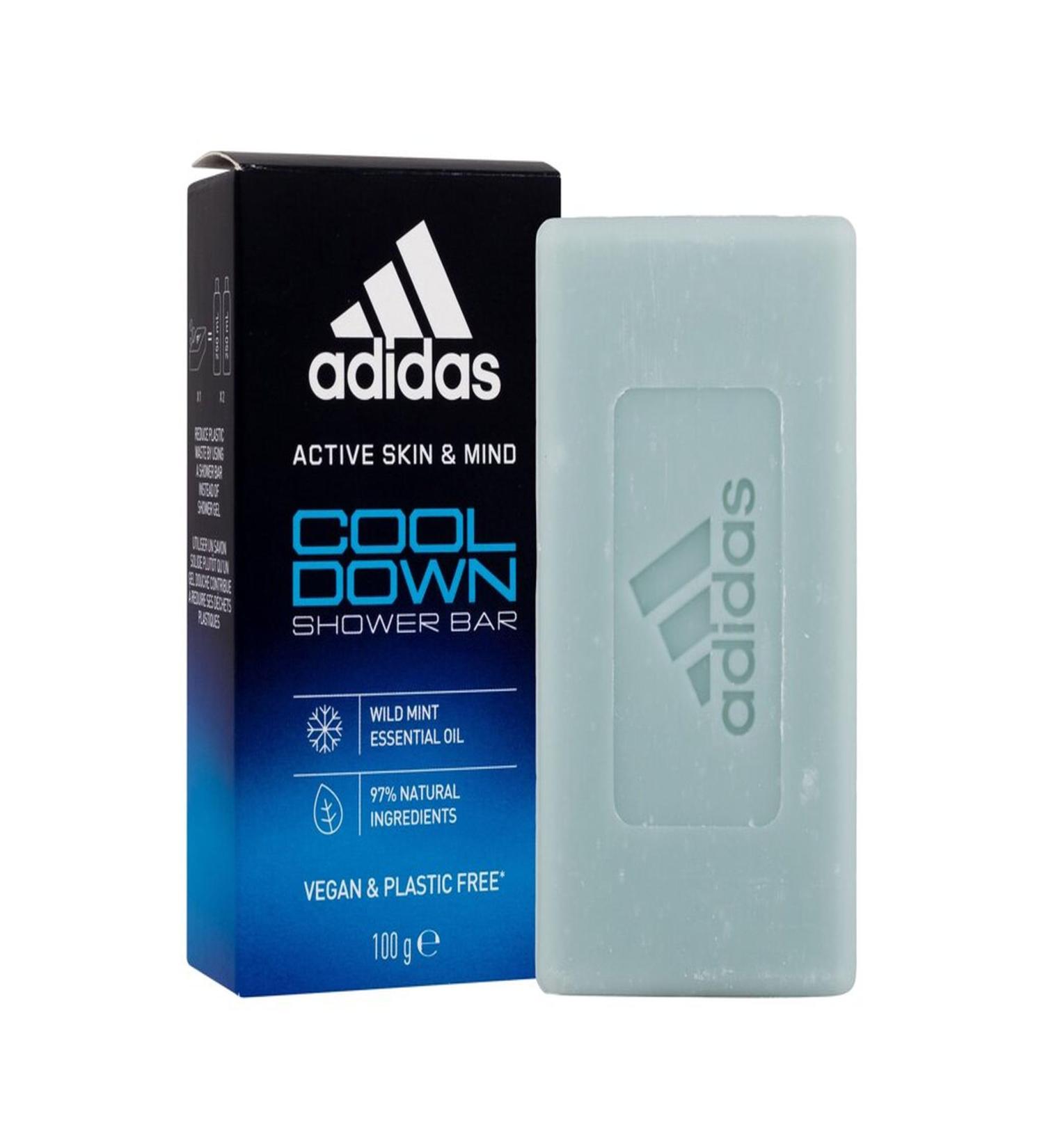 Adidas Cool Down Shower Bar For Men - 100g - Buy Online on GoSupps.com