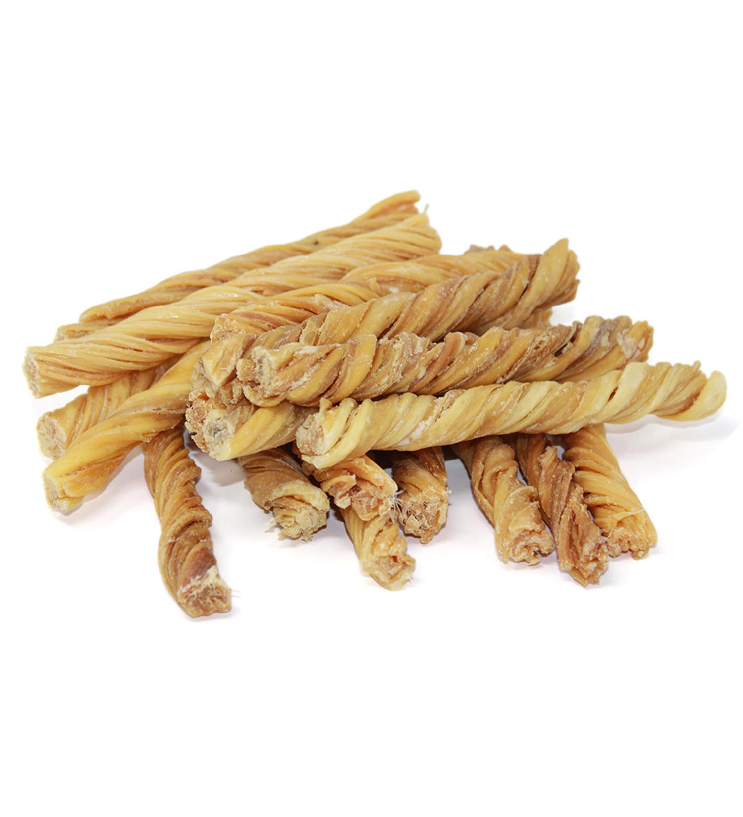 Beef Tripe Twist Dog Treat Chew - Premium Natural Beef Sticks - Single Ingredient Crunchy Dog Chew Treats - Rawhide Free 454g (16 oz.) 16-20 count - Buy Online on GoSupps.com
