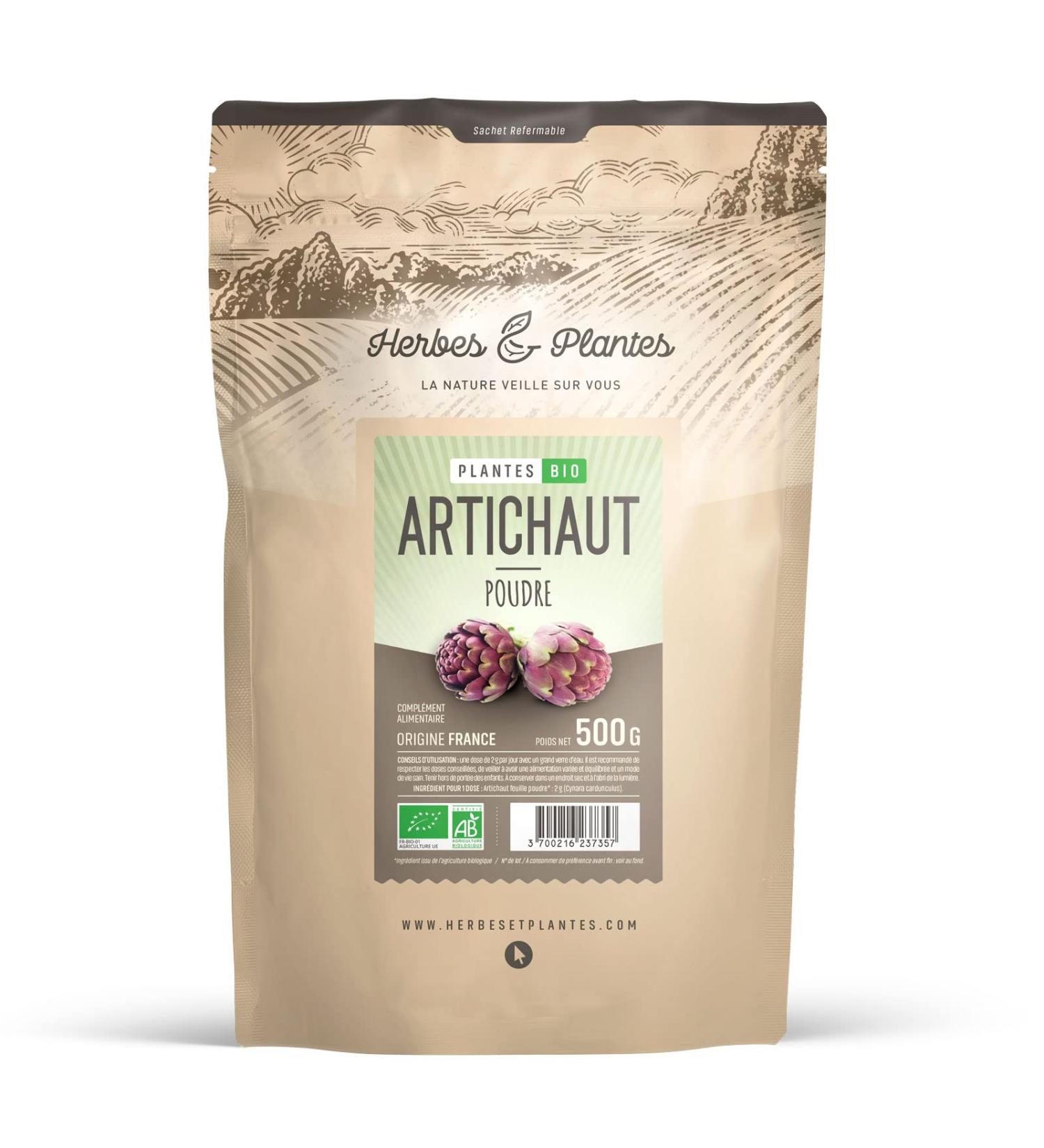 Organic Artichoke (Leaf) - 500g powder
